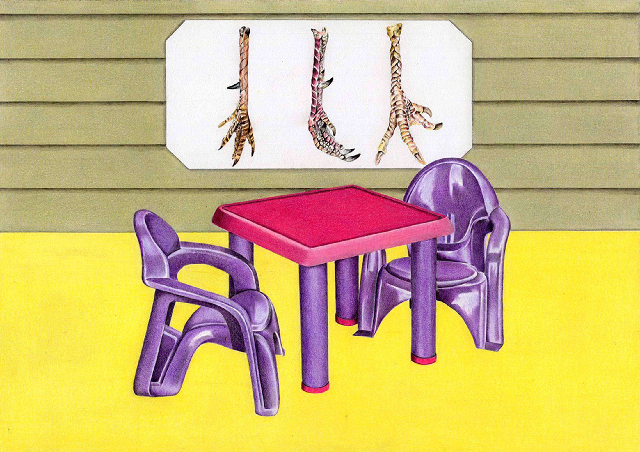 Exhibition View Marta Riniker-Radich Soloshow «Last Gasp; view on A Sidekick Named Snake, 2019» at Galerie Francesca Pia, Zurich, 2019 / Photo: Annik Wetter / Courtesy: the artist and Galerie Francesca Pia