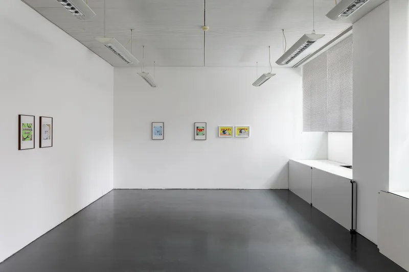 Exhibition View Marta Riniker-Radich Solo Show «Patience Will Reward Those Who Lie in Wait» at Istituto Svizzero, Milano, 2021 / Photo: Giulio Boem / Courtesy: the artist and Istituto Svizzero