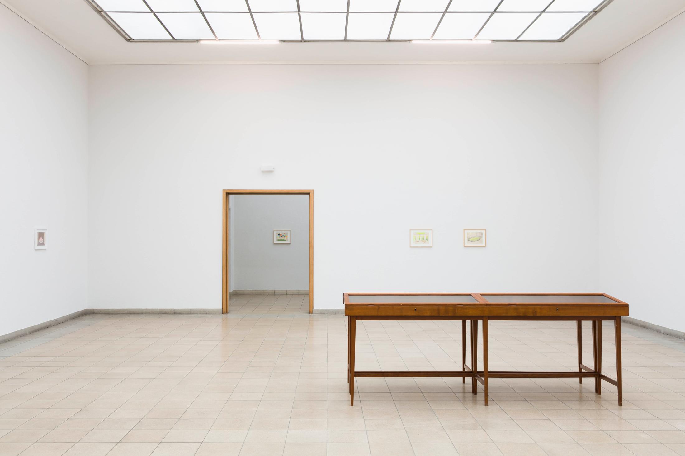 Exhibition View Marta Riniker-Radich "We, on the Other Hand, Can Do Everything Remotely, 2018" at Kunsthaus Glarus / Photo: Gunnar Meier / Courtesy: the artist