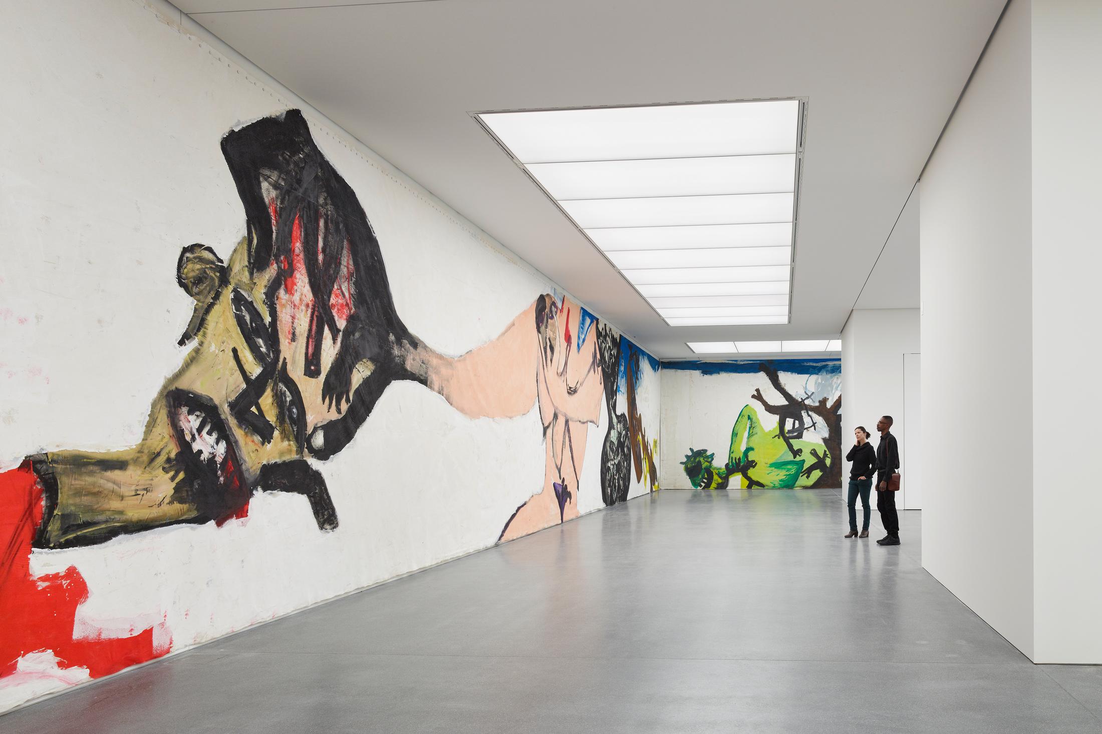 Exhibition View Martin Disler Soloshow «The Environment of Love» at Bündner Kunstmuseum, Chur, 2019 / Photo: Ralph Feiner ; Bündner Kunstmuseum Chur