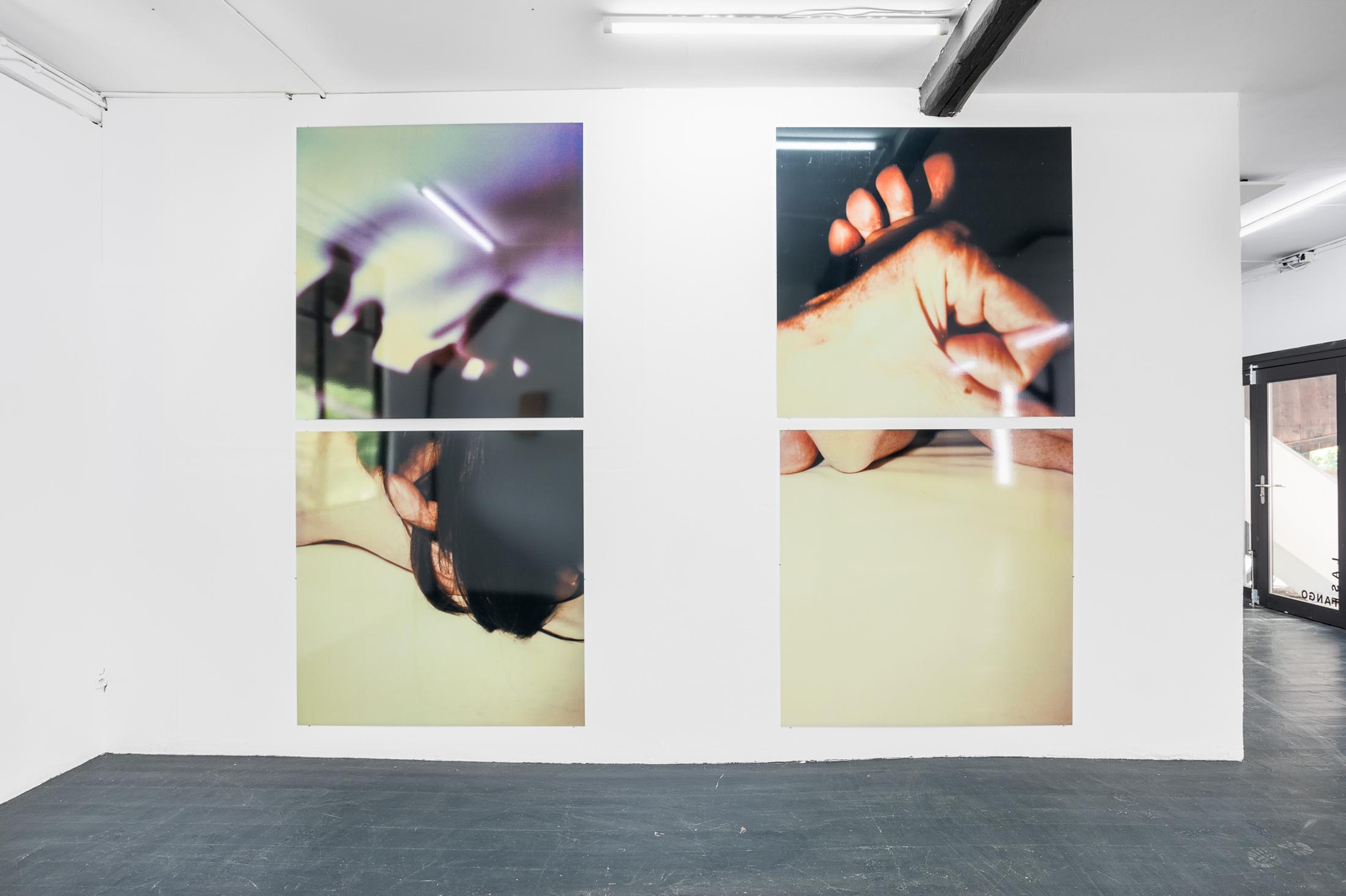Exhibition View Group Show «Under my Skin; view on Hannah Villiger, Sculptural, 1996» at Last Tango, Zurich, 2022 / Photo: Kilian Bannwart / Courtesy: The Estate of Hannah Villiger