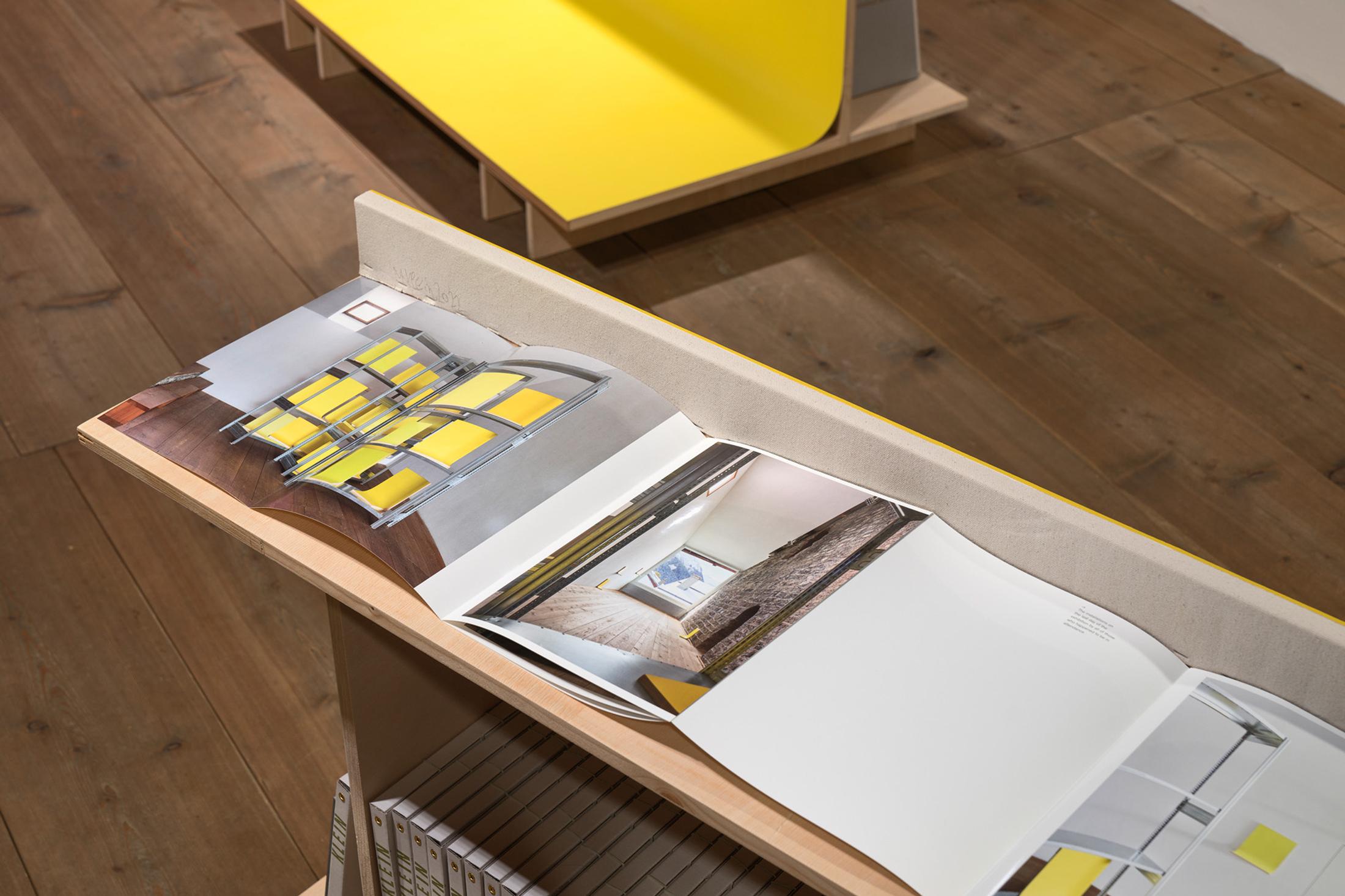 Exhibition View Martina Klein Solo Show «Parallel Connected» at Galerie Tschudi, Zuoz, 2022 / Photo: Ralph Feiner / Courtesy: the artist and Galerie Tschudi