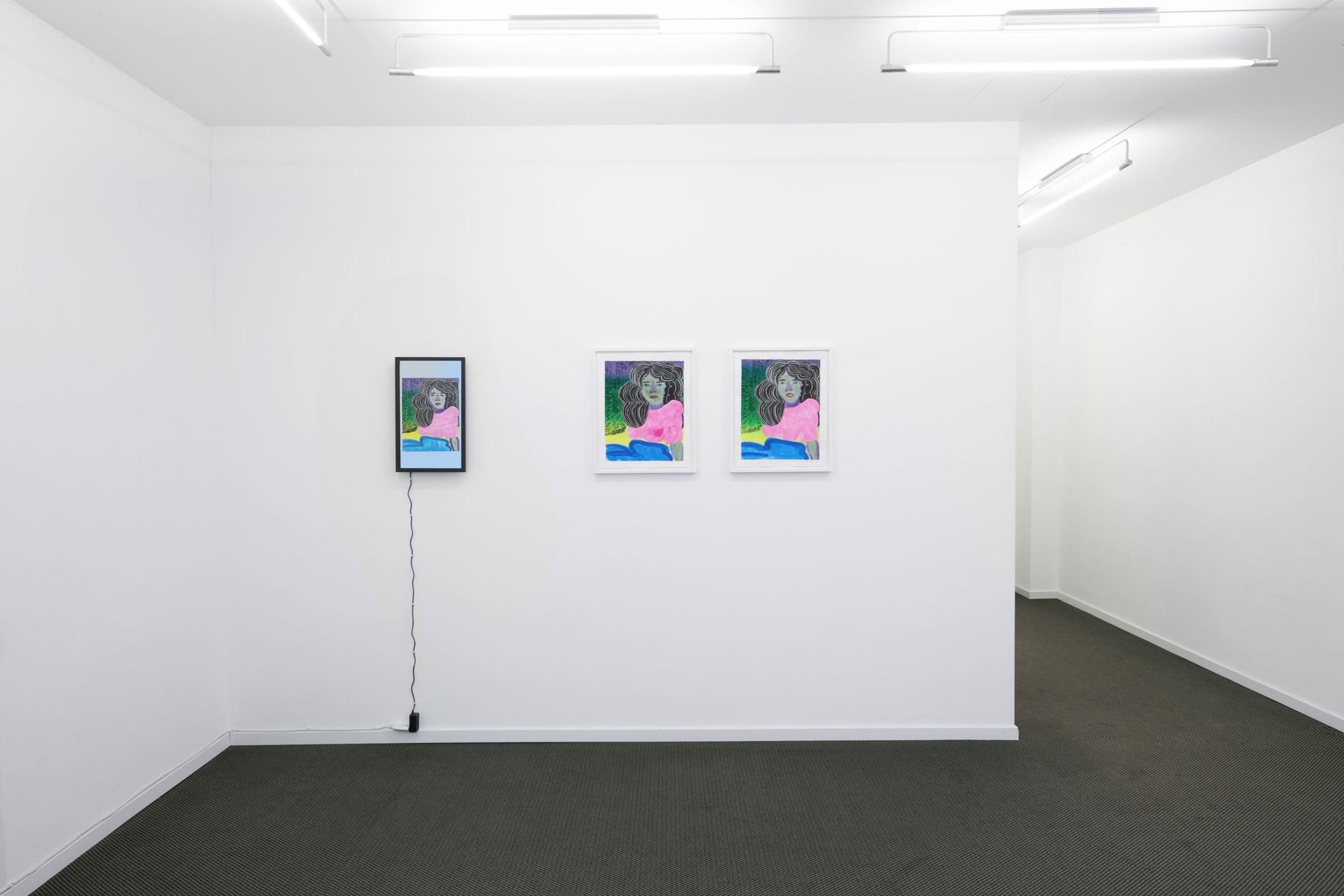 Exhibition View Group Show «Material Transformation» at VFO, Zurich, 2021 / Photo: Selina Bösch / Courtesy: the artists and VFO