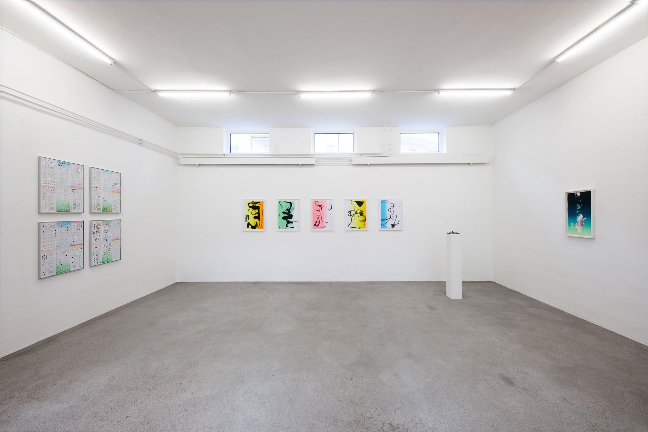 Exhibition View Group Show «Material Transformation» at VFO, Zurich, 2021 / Photo: Selina Bösch / Courtesy: the artists and VFO