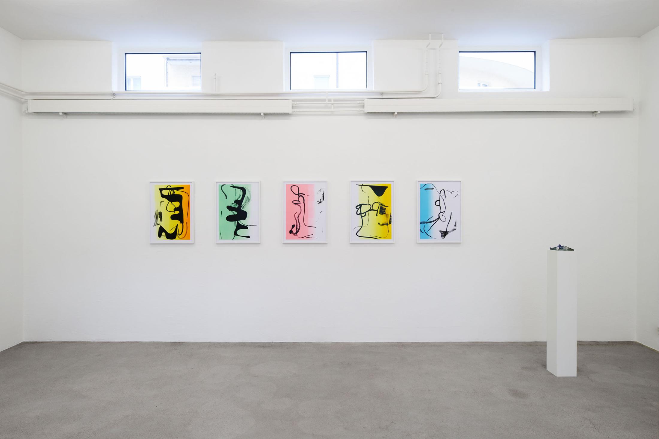 Exhibition View Group Show «Material Transformation» at VFO, Zurich, 2021 / Photo: Selina Bösch / Courtesy: the artists and VFO