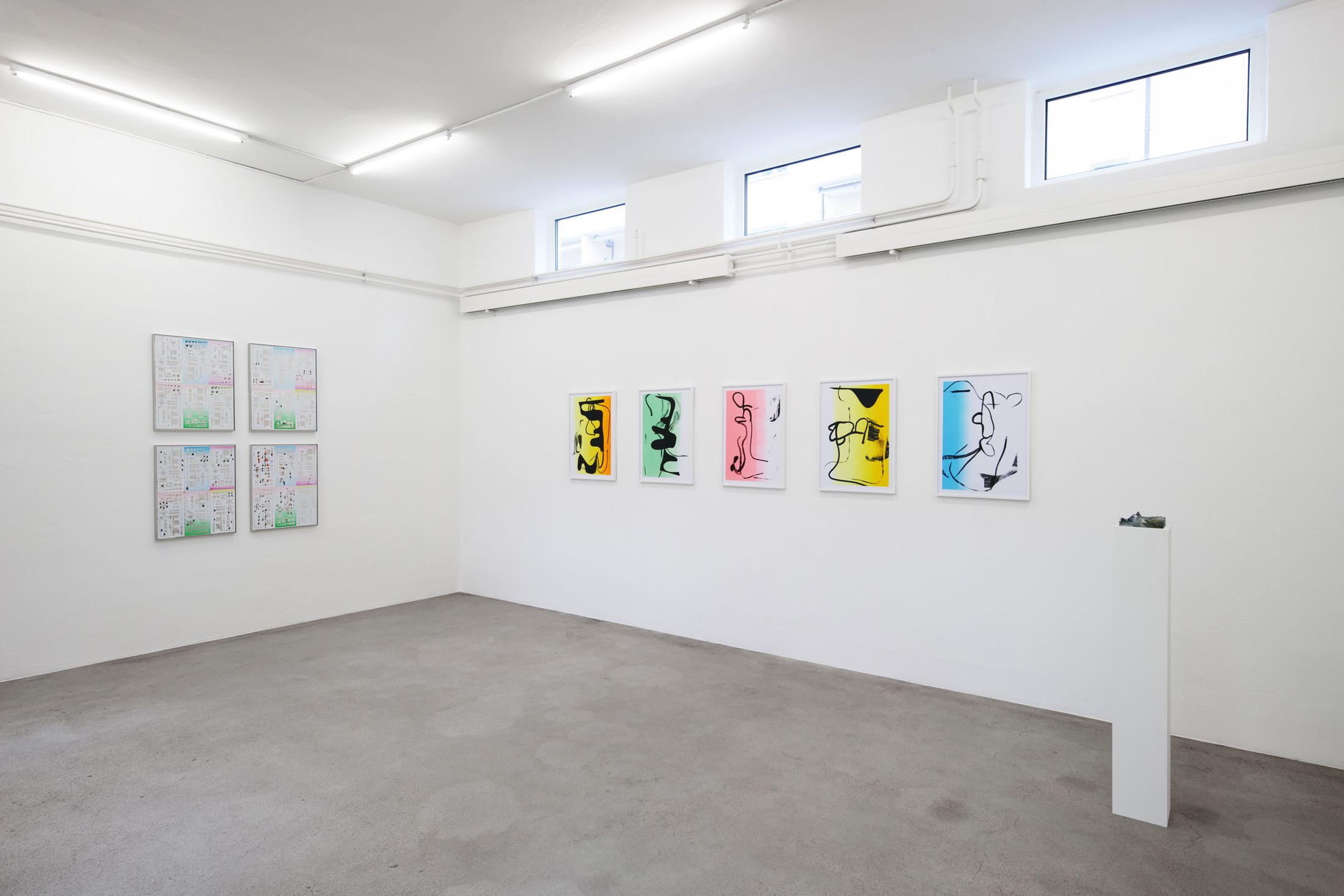 Exhibition View Group Show «Material Transformation» at VFO, Zurich, 2021 / Photo: Selina Bösch / Courtesy: the artists and VFO