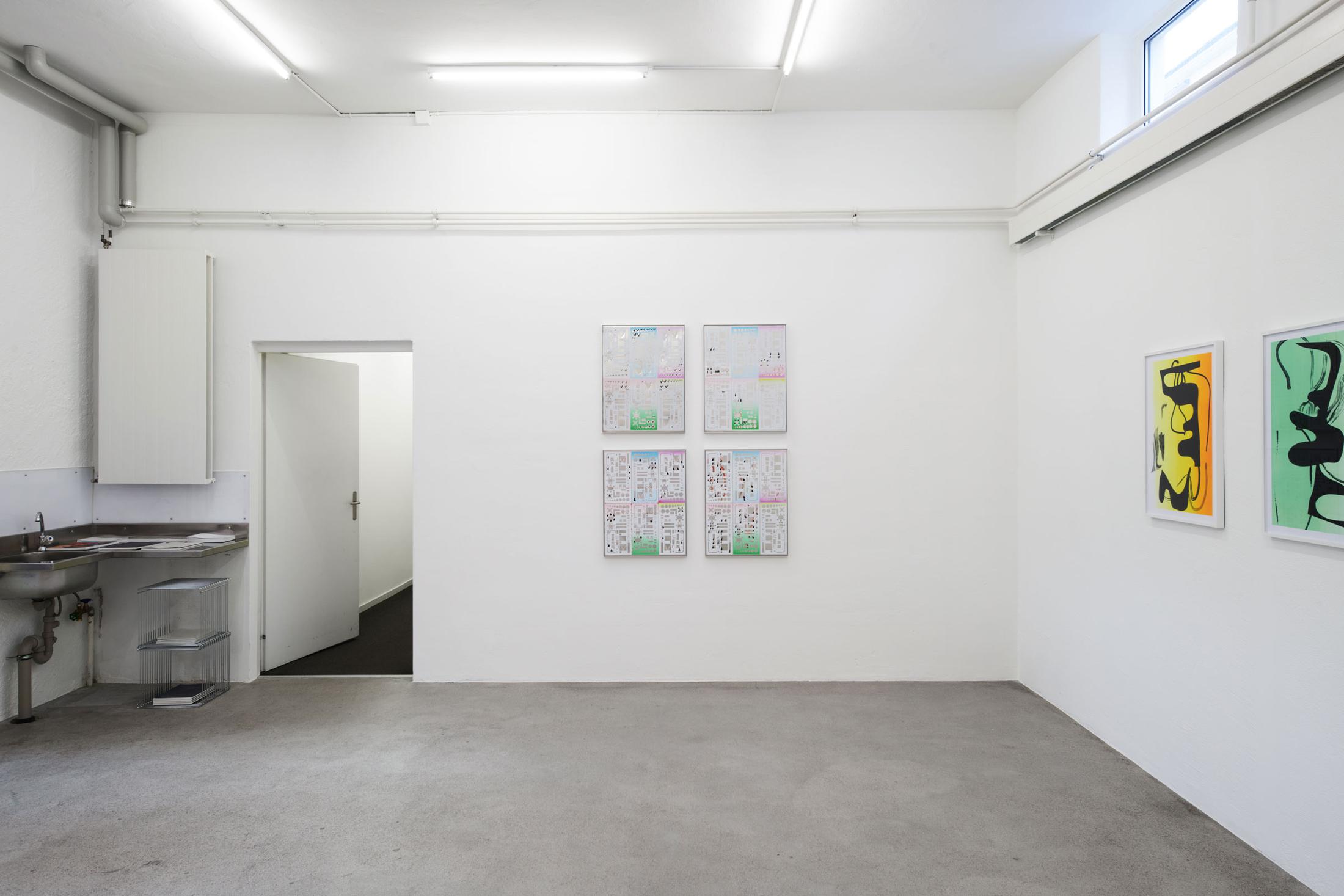 Exhibition View Group Show «Material Transformation» at VFO, Zurich, 2021 / Photo: Selina Bösch / Courtesy: the artists and VFO