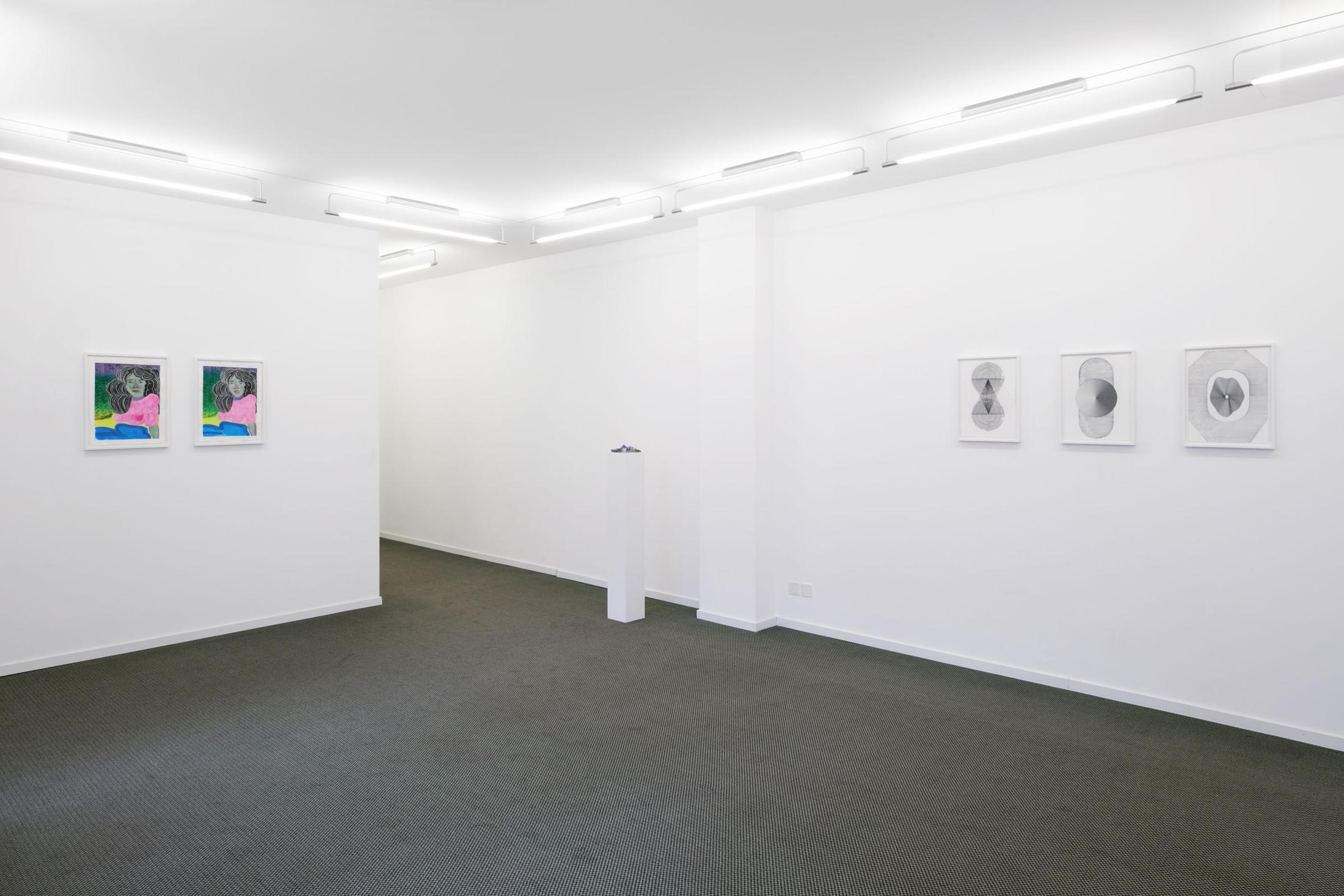 Exhibition View Group Show «Material Transformation» at VFO, Zurich, 2021 / Photo: Selina Bösch / Courtesy: the artists and VFO