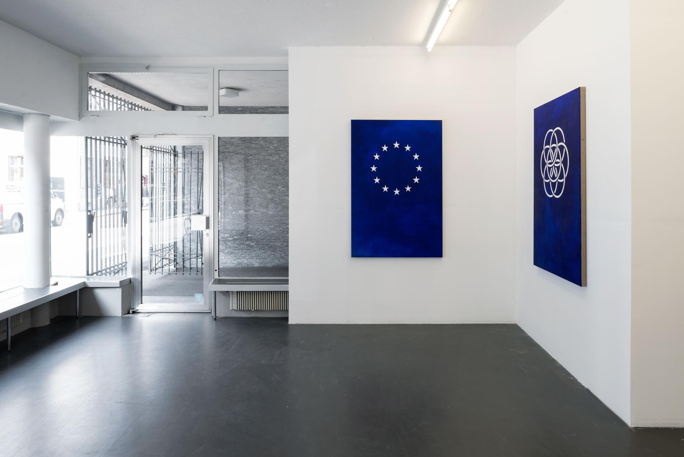 Exhibition View Mathis Gasser «Structures and Institutions» at Weiss Falk, Basel / Photo: Flavio Karrer / Courtesy: the artist and Weiss Falk