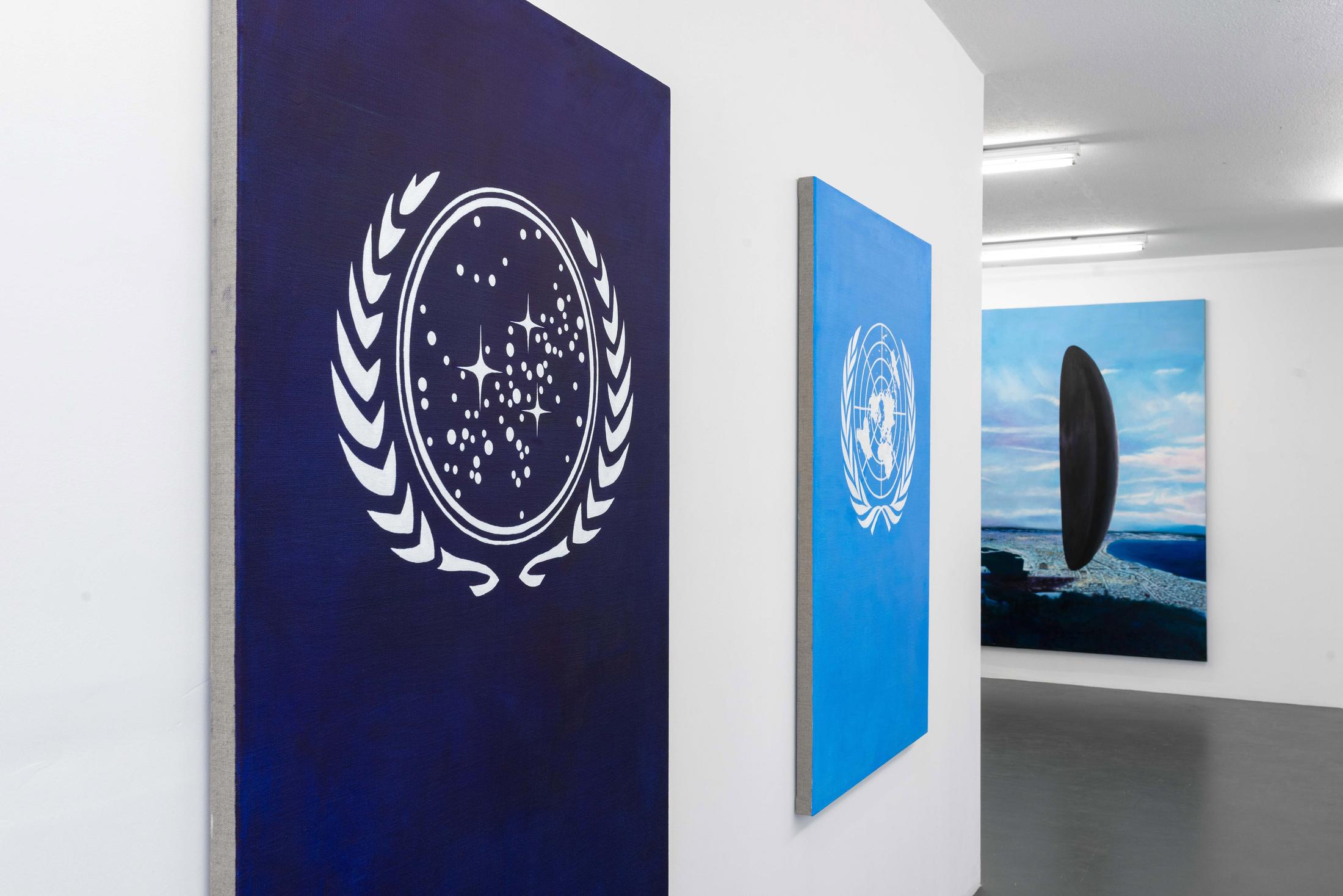 Exhibition View Mathis Gasser «Structures and Institutions» at Weiss Falk, Basel / Photo: Flavio Karrer / Courtesy: the artist and Weiss Falk