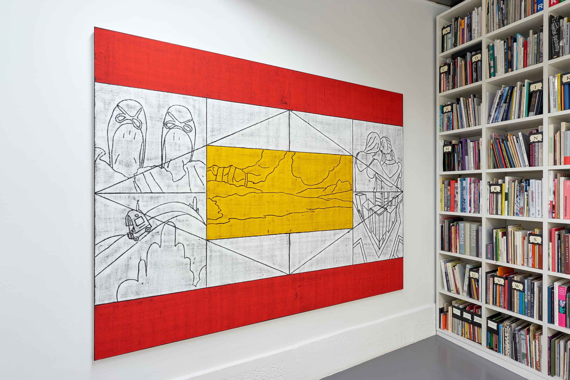 Exhibition View Matt Mullican Soloshow «Representing the Five Worlds - 50 Years of Work» at Mai 36 Galerie, Zurich, 2020 / Courtesy: the artist and Mai 36 Galerie