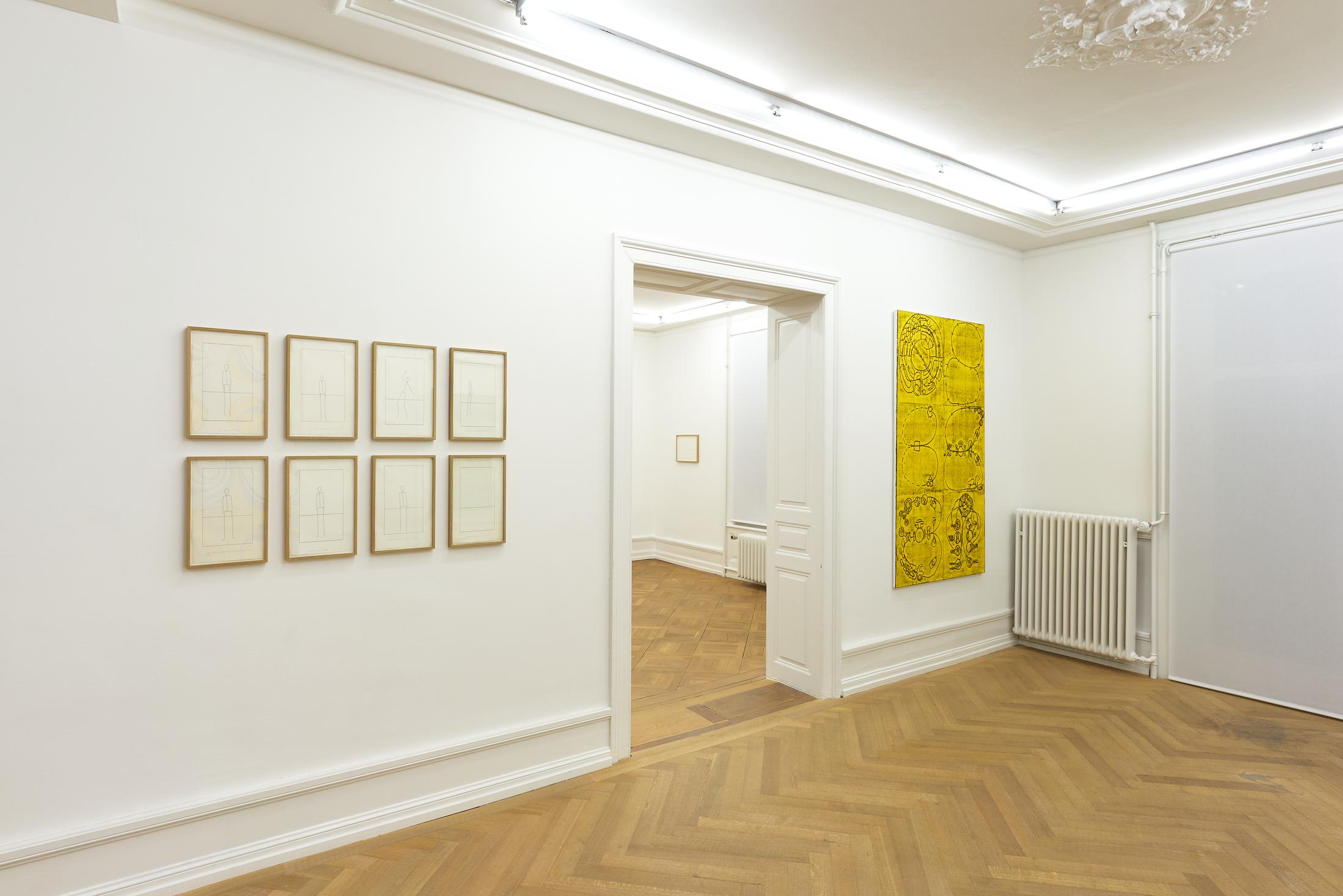 Exhibition View Matt Mullican Soloshow «Representing the Five Worlds - 50 Years of Work» at Mai 36 Galerie, Zurich, 2020 / Courtesy: the artist and Mai 36 Galerie