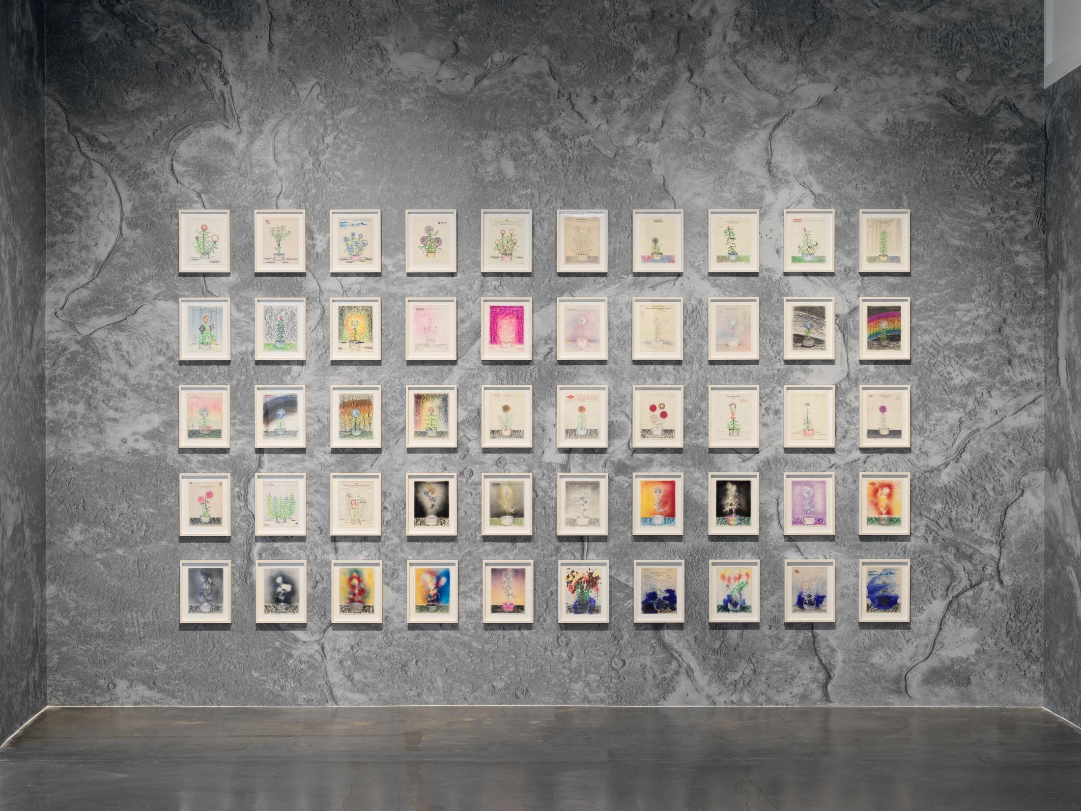 Exhibition View Matthew Day Jackson Soloshow «Flowers, Windows and Thistles» at Hauser & Wirth Zürich, Zurich, 2020 / Photo: © Matthew Day Jackson / Courtesy: the artist and Hauser & Wirth