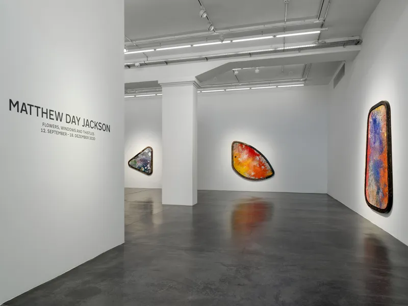 Exhibition View Matthew Day Jackson Soloshow «Flowers, Windows and Thistles» at Hauser & Wirth Zürich, Zurich, 2020 / Photo: © Matthew Day Jackson / Courtesy: the artist and Hauser & Wirth