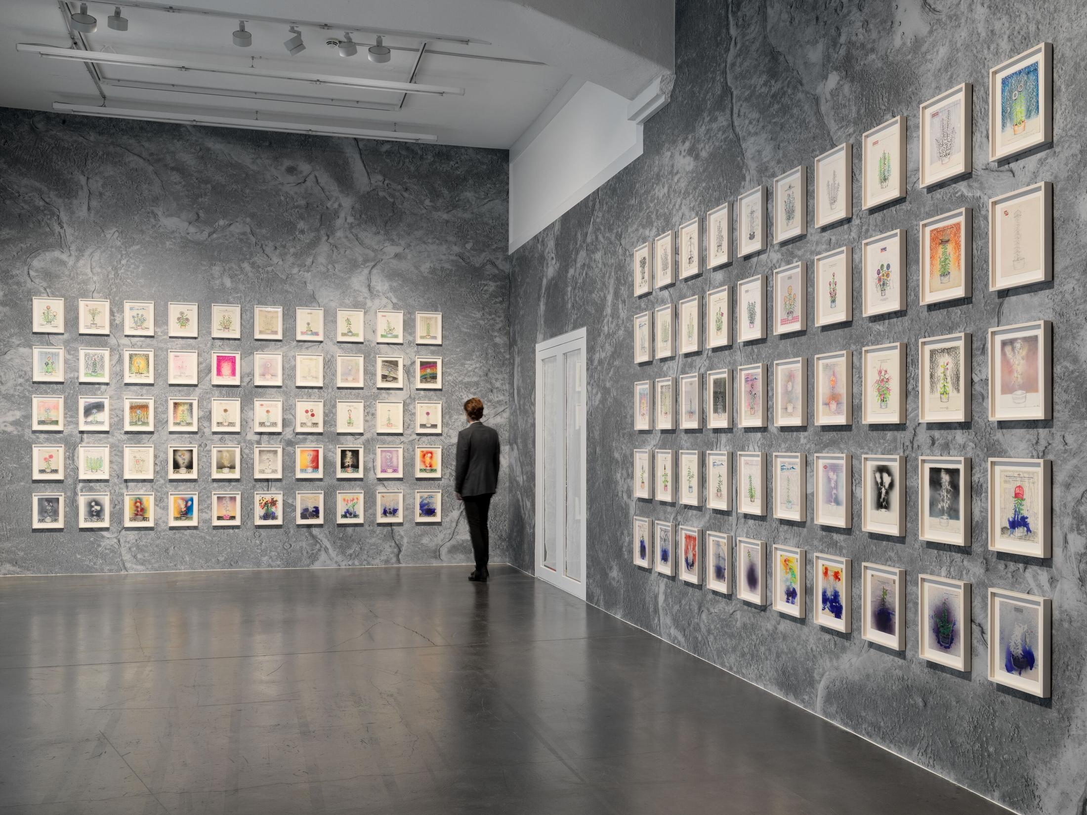 Exhibition View Matthew Day Jackson Soloshow «Flowers, Windows and Thistles» at Hauser & Wirth Zürich, Zurich, 2020 / Photo: © Matthew Day Jackson / Courtesy: the artist and Hauser & Wirth