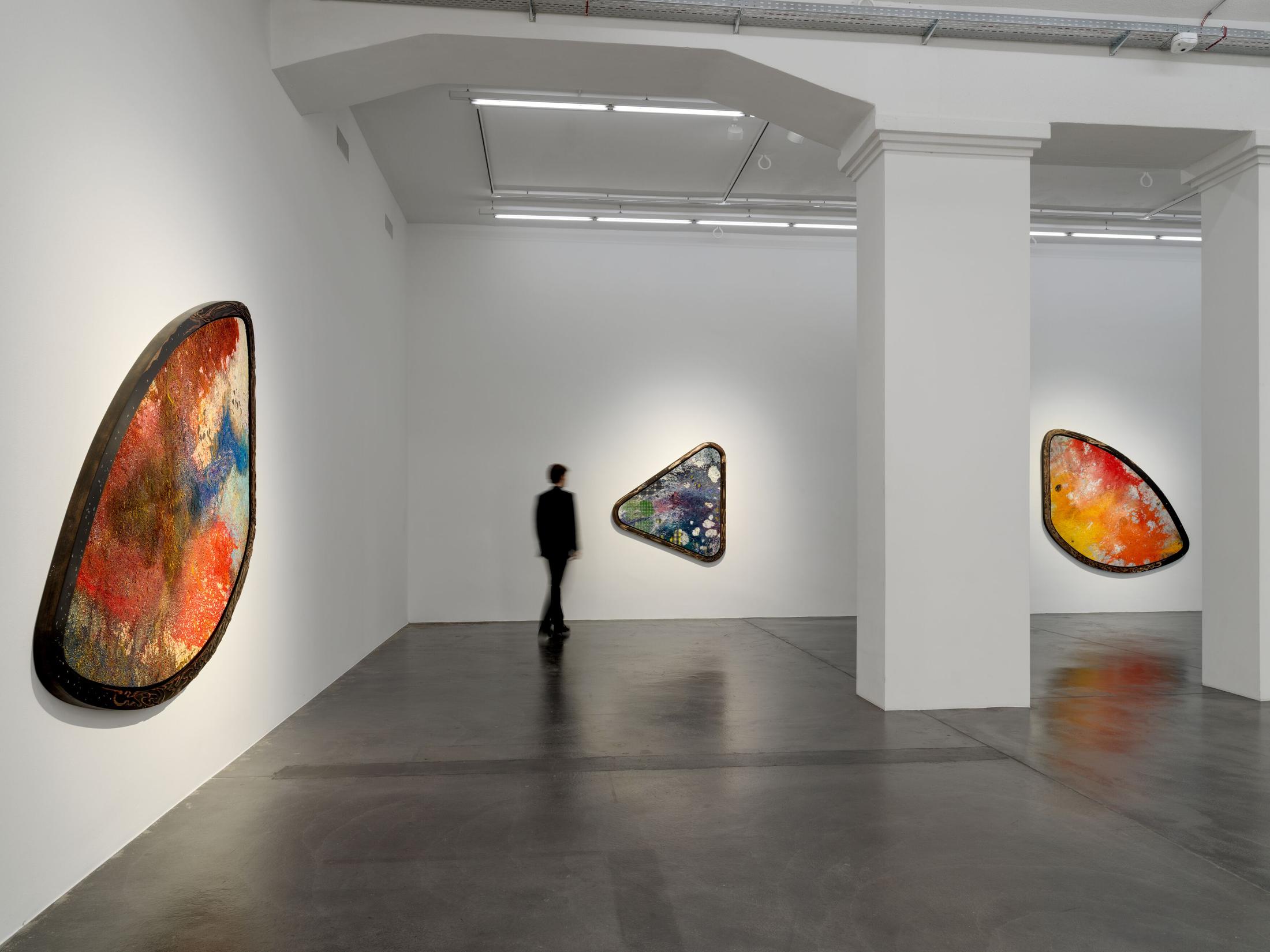 Exhibition View Matthew Day Jackson Soloshow «Flowers, Windows and Thistles» at Hauser & Wirth Zürich, Zurich, 2020 / Photo: © Matthew Day Jackson / Courtesy: the artist and Hauser & Wirth