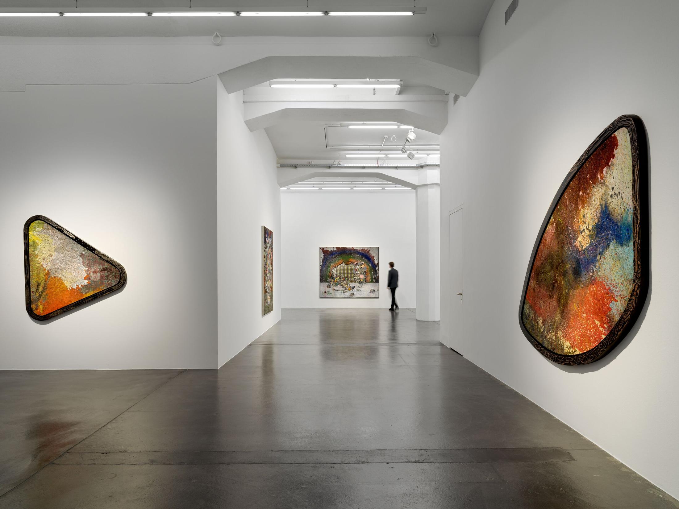 Exhibition View Matthew Day Jackson Soloshow «Flowers, Windows and Thistles» at Hauser & Wirth Zürich, Zurich, 2020 / Photo: © Matthew Day Jackson / Courtesy: the artist and Hauser & Wirth