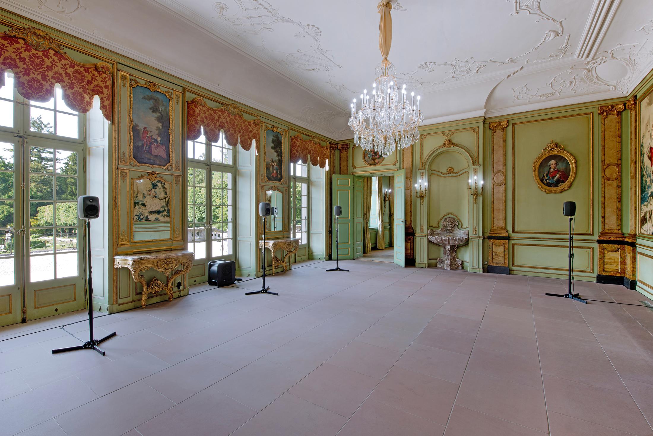 Exhibition View Matthias Liechti Soloshow «Kaltes klares Wasser» at Villa Wenkenhof, Basel, 2019 / Photo: Claude Barrault / Courtesy: the artist