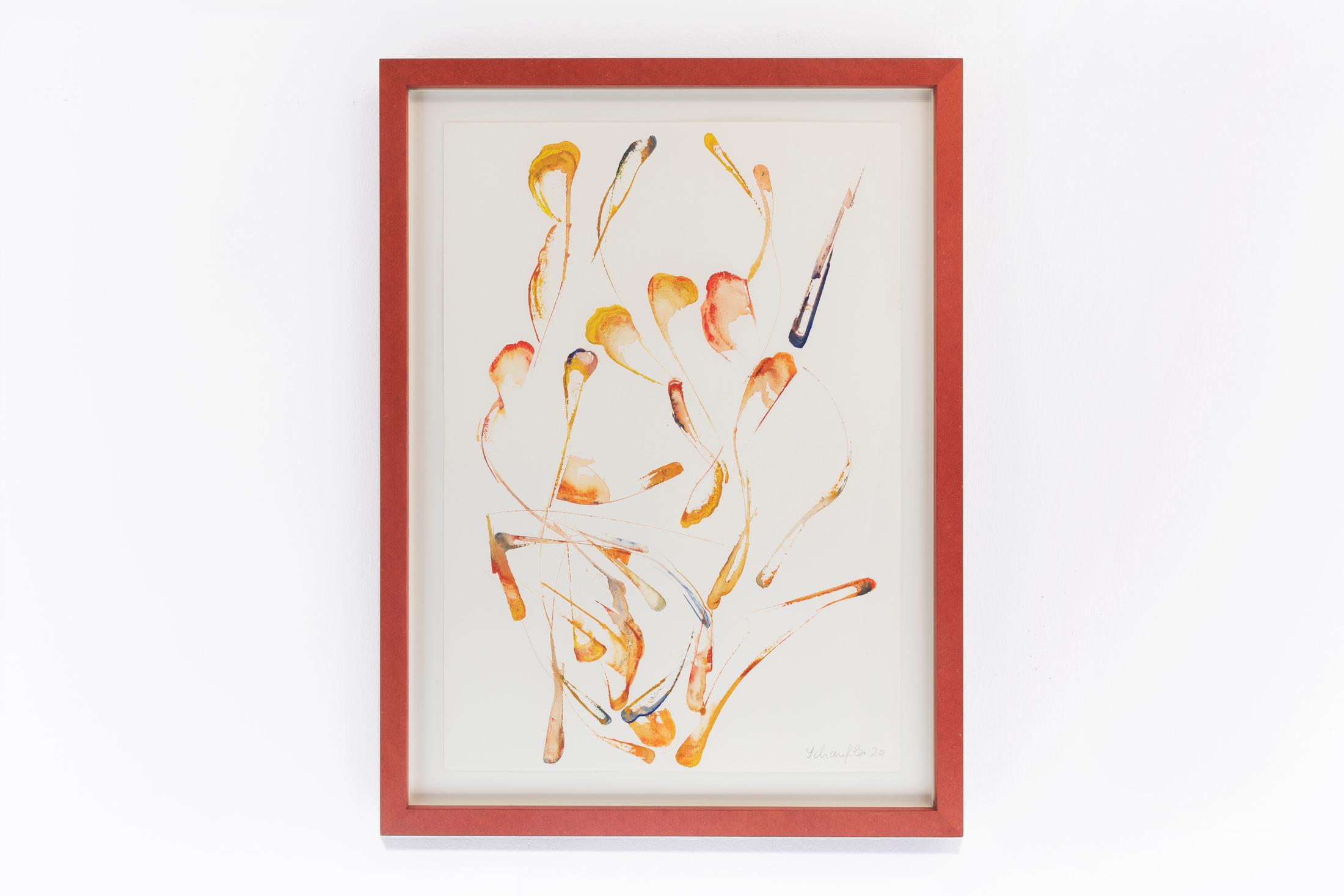 Exhibition View Joint Exhibition «Punk Delikatessen; view on Matthias Schaufler, Untitled 3, 2020» at Suns Works, Zurich, 2020 / Photo: Simon Baumberger  / Courtesy: the artists and Suns Works