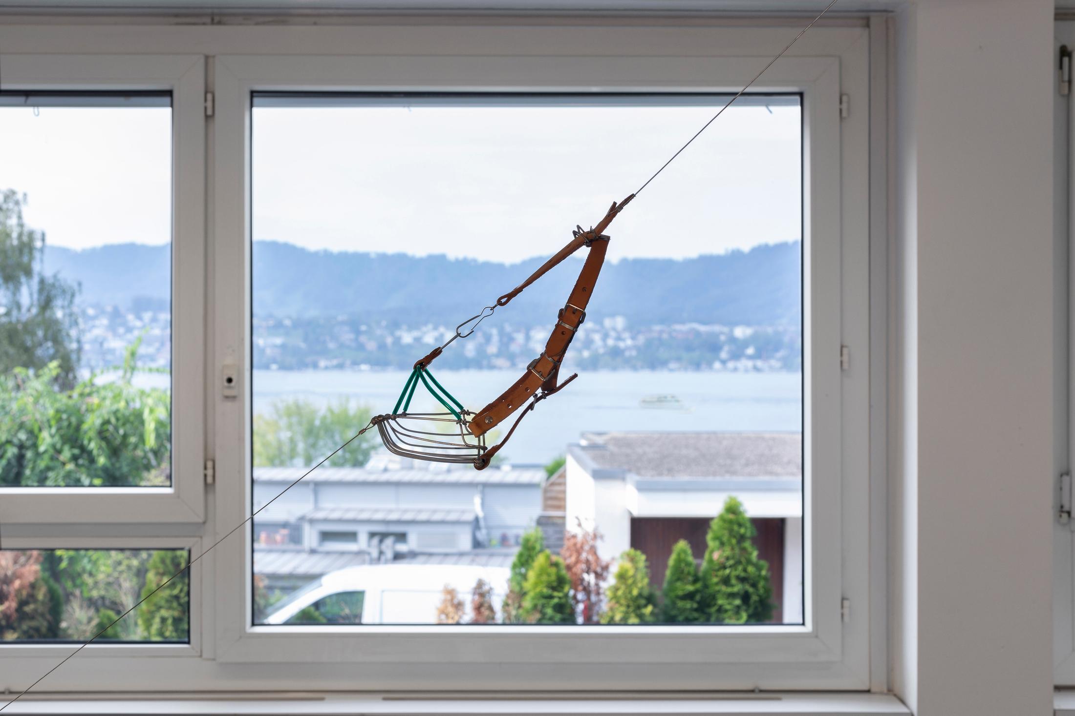 Exhibition View Joint Exhibition «Punk Delikatessen; view on Marie Matusz, Gravity and Grace, 2020» at Suns Works, Zurich, 2020 / Photo: Simon Baumberger  / Courtesy: the artists and Suns Works