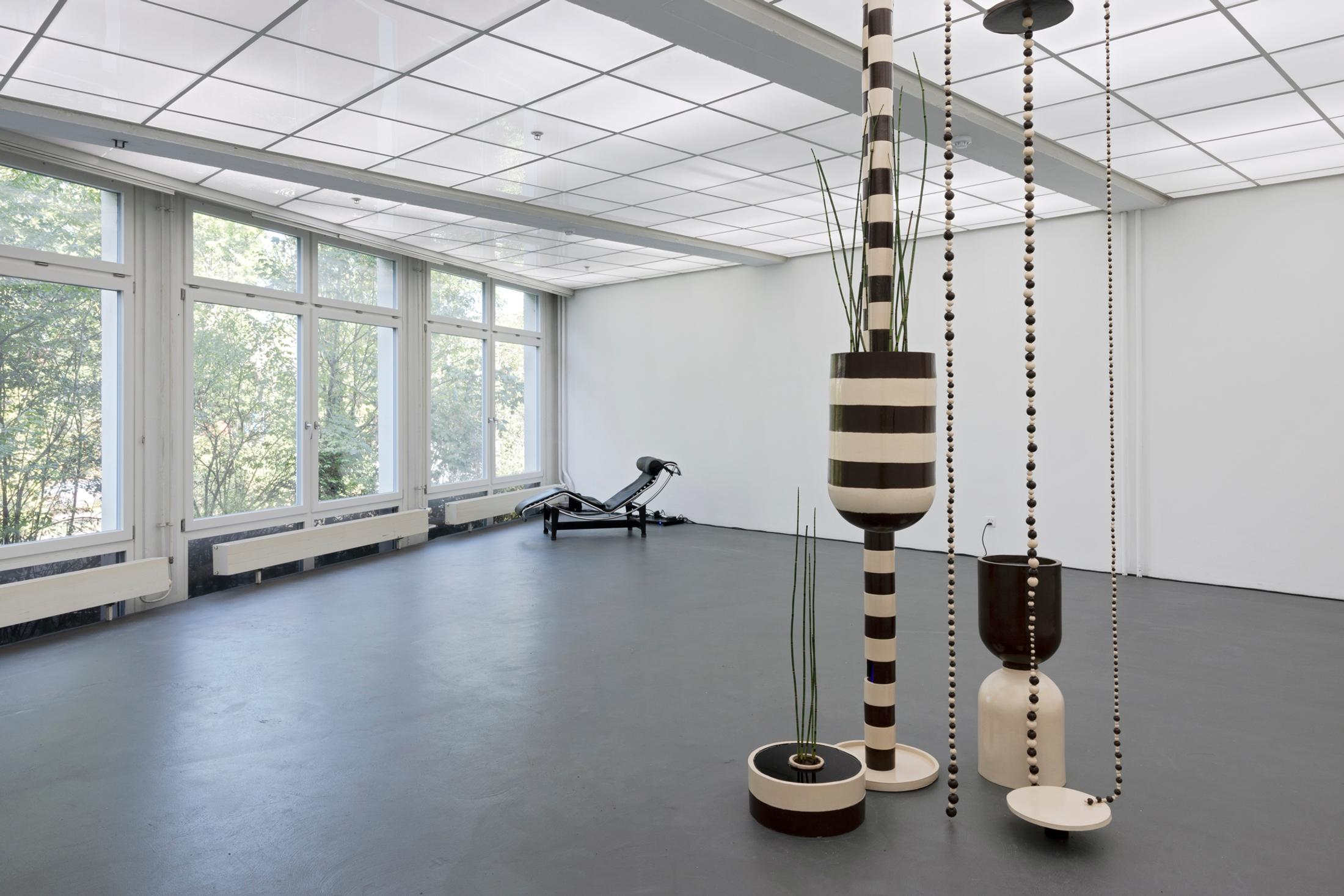 Exhibition View Maude Léonard-Contant Solo Show «Digs» at Kunsthaus Baselland, Baselland, 2022 / Photo: Gina Folly / Courtesy: the artist and Kunsthaus Baselland