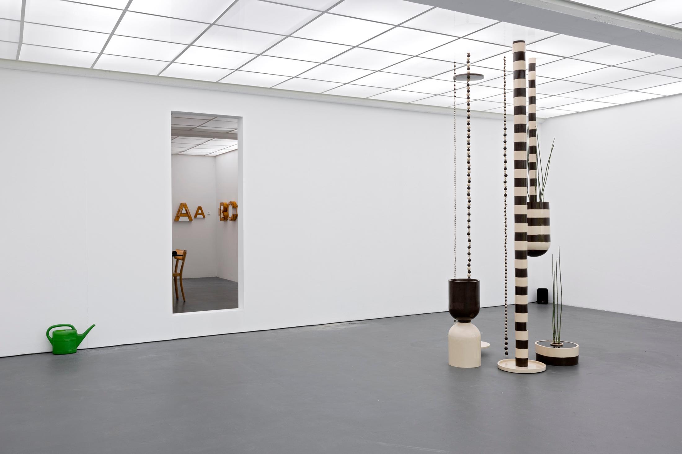 Exhibition View Maude Léonard-Contant Solo Show «Digs» at Kunsthaus Baselland, Baselland, 2022 / Photo: Gina Folly / Courtesy: the artist and Kunsthaus Baselland