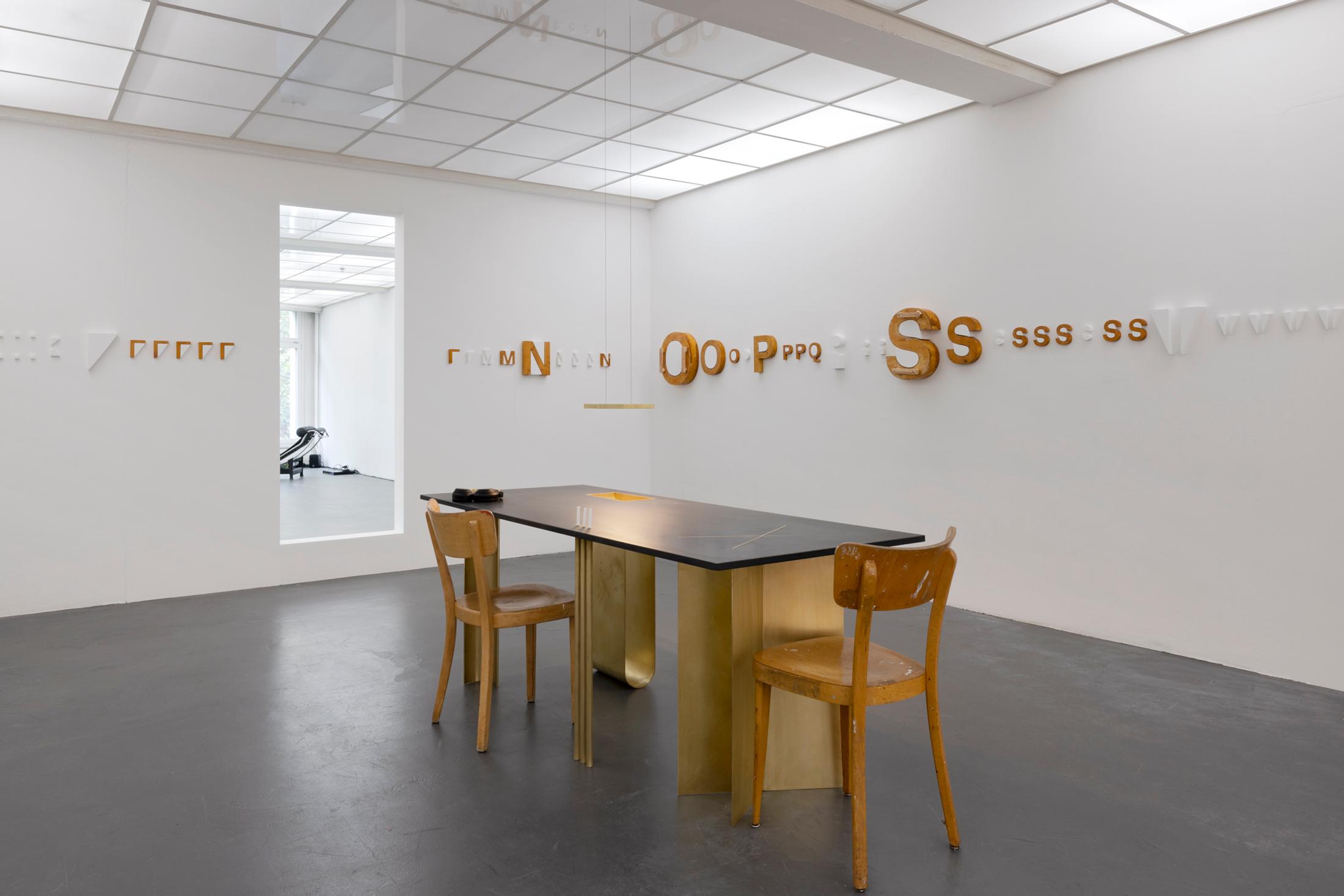 Exhibition View Maude Léonard-Contant Solo Show «Digs» at Kunsthaus Baselland, Baselland, 2022 / Photo: Gina Folly / Courtesy: the artist and Kunsthaus Baselland
