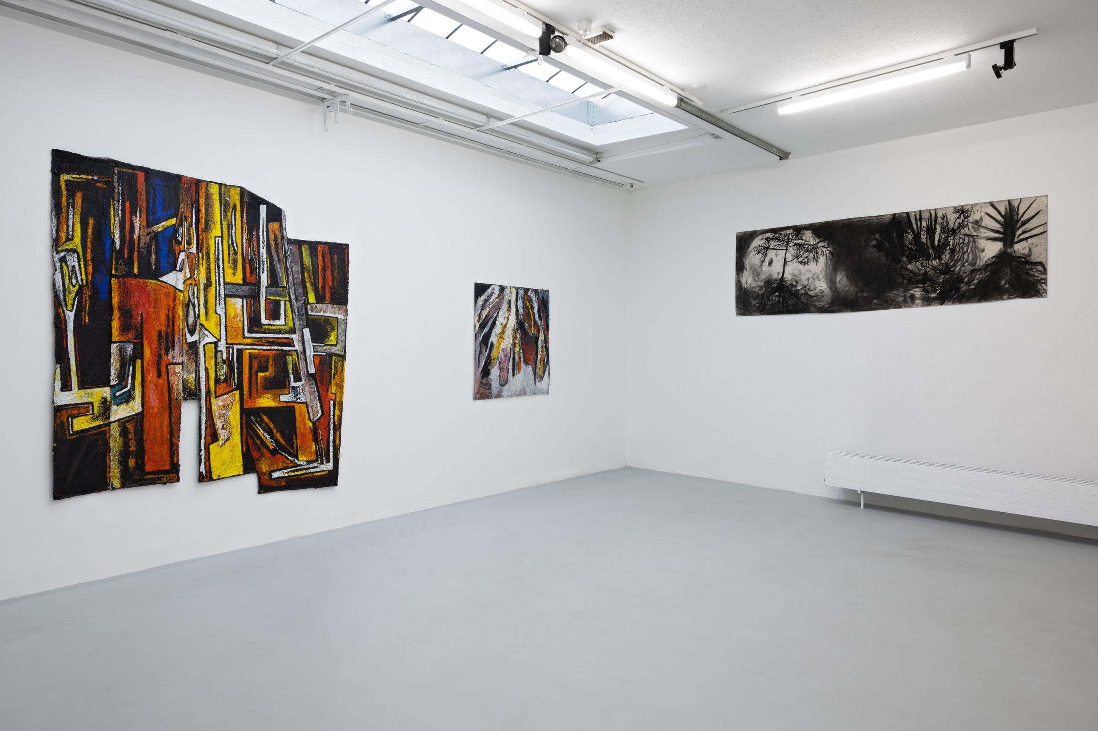 Exhibition View Group Show «May Be It’s All a Big Mistake» at Galerie Mueller, Basel, 2022 / Photo: Gina Folly / Courtesy: Galerie Mueller