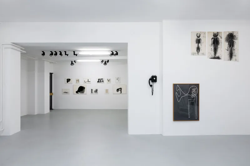 Exhibition View Group Show «May Be It’s All a Big Mistake» at Galerie Mueller, Basel, 2022 / Photo: Gina Folly / Courtesy: Galerie Mueller