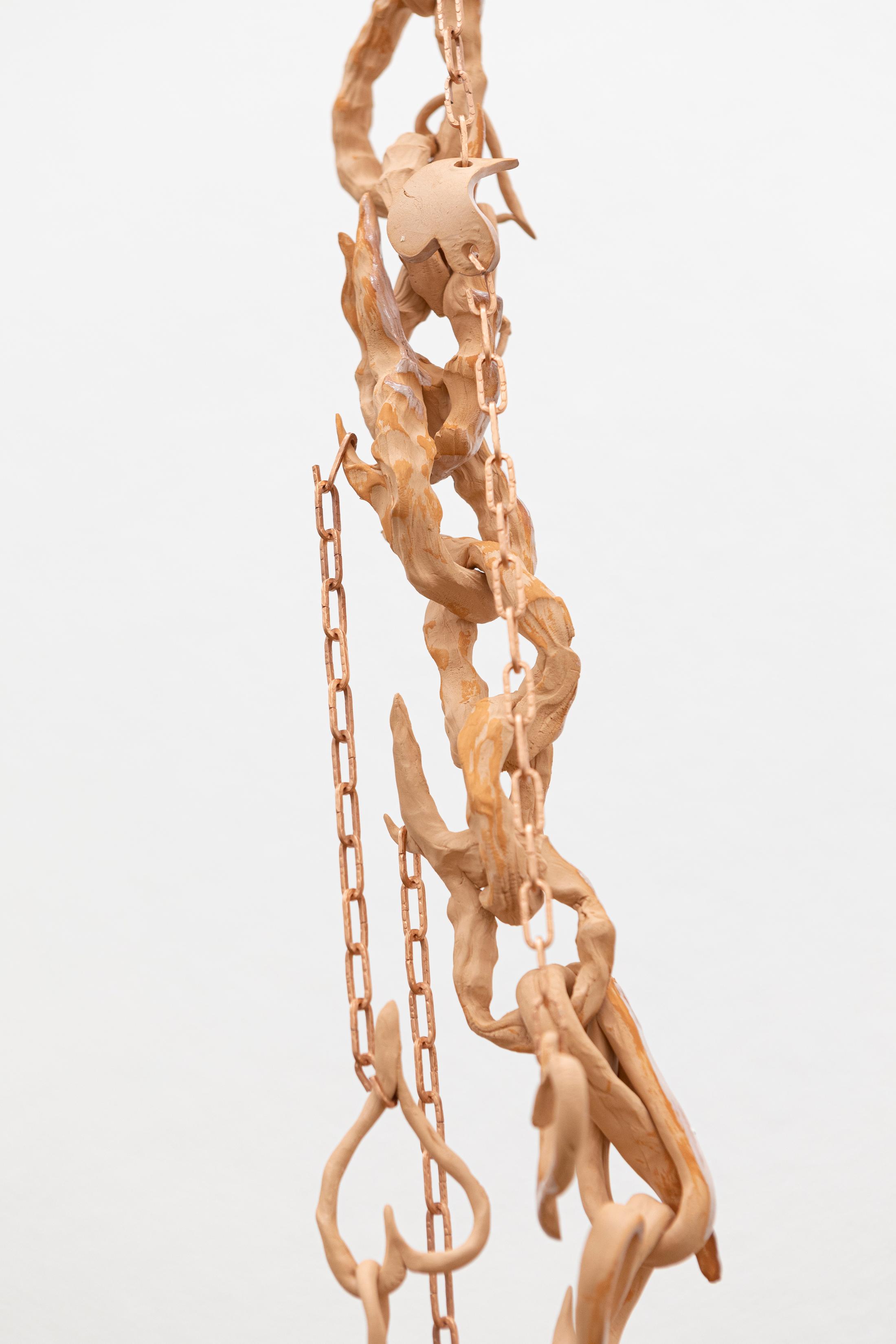 Exhibition View Maya Hottarek and Julian Zehnder Duo Show «Isomorphus Drip; view on Maya Hottarek, Zen spice mandala, 2021» at Krone Couronne, Biel/Bienne, 2021 / Photo: Michal Florence Schorro / Courtesy: the artists and Krone Couronne