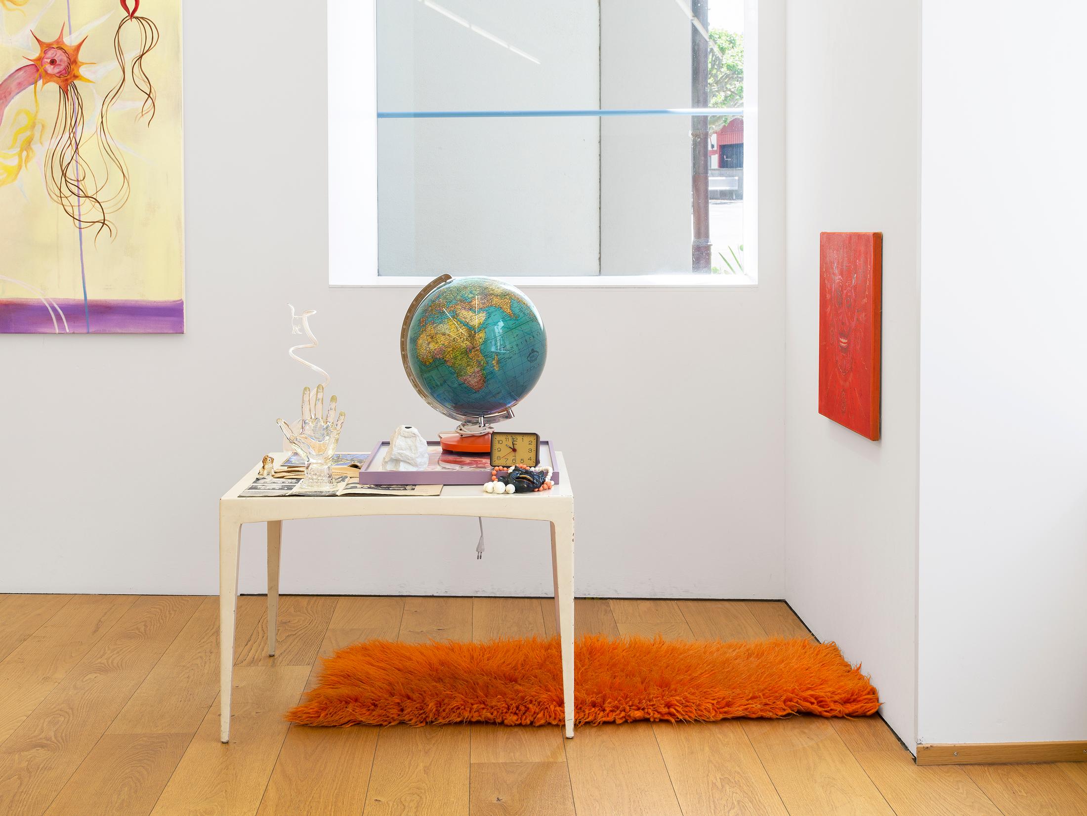 Exhibition View Duo Show «Komorbide Monde» at Kirchgasse Gallery, Steckborn, 2022 / Photo: Cedric Mussano / Courtesy: the artists and Kirchgasse Gallery