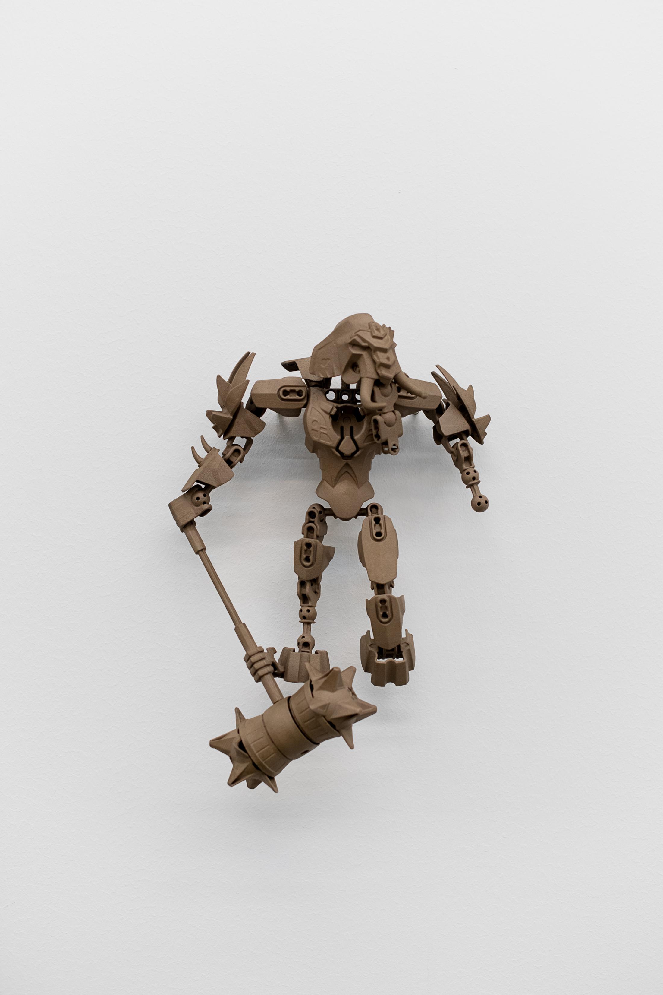 Exhibition View Groupshow «Metamorphosis Overdrive; view on Yngve Holen, Unhide The Zero, 2019» at Kunstmuseum St. Gallen, St. Gallen, 2020 / Photo: Sebastian Stadler / Courtesy: the artists and Kunstmuseum St. Gallen