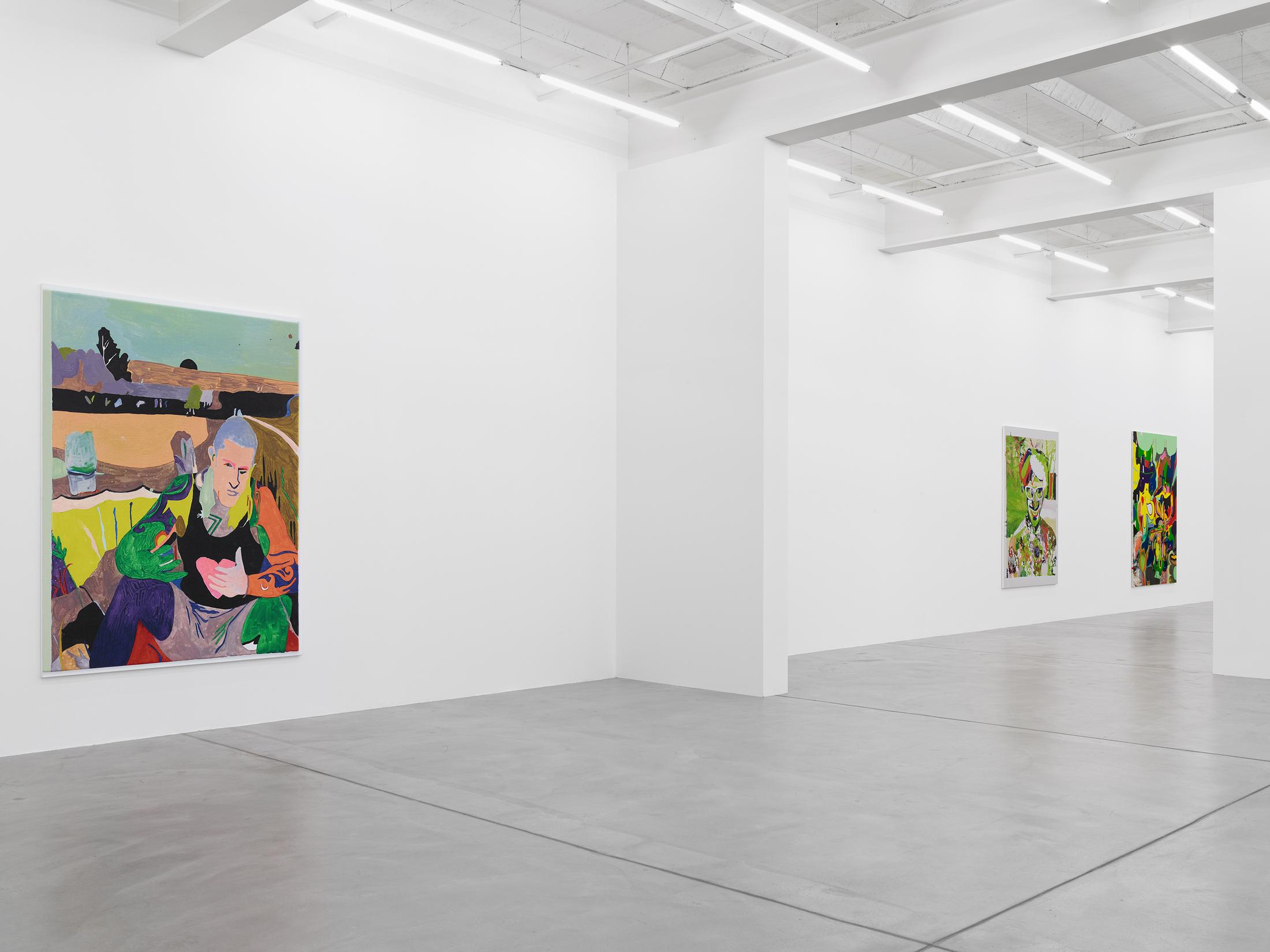 Exhibition View Michael Williams Soloshow «New Paintings» at Galerie Eva Presenhuber, Zurich, 2019 / Photo: Stefan Altenburger / © Michael Williams / Courtesy: the artist and Galerie Eva Presenhuber, Zurich / New York