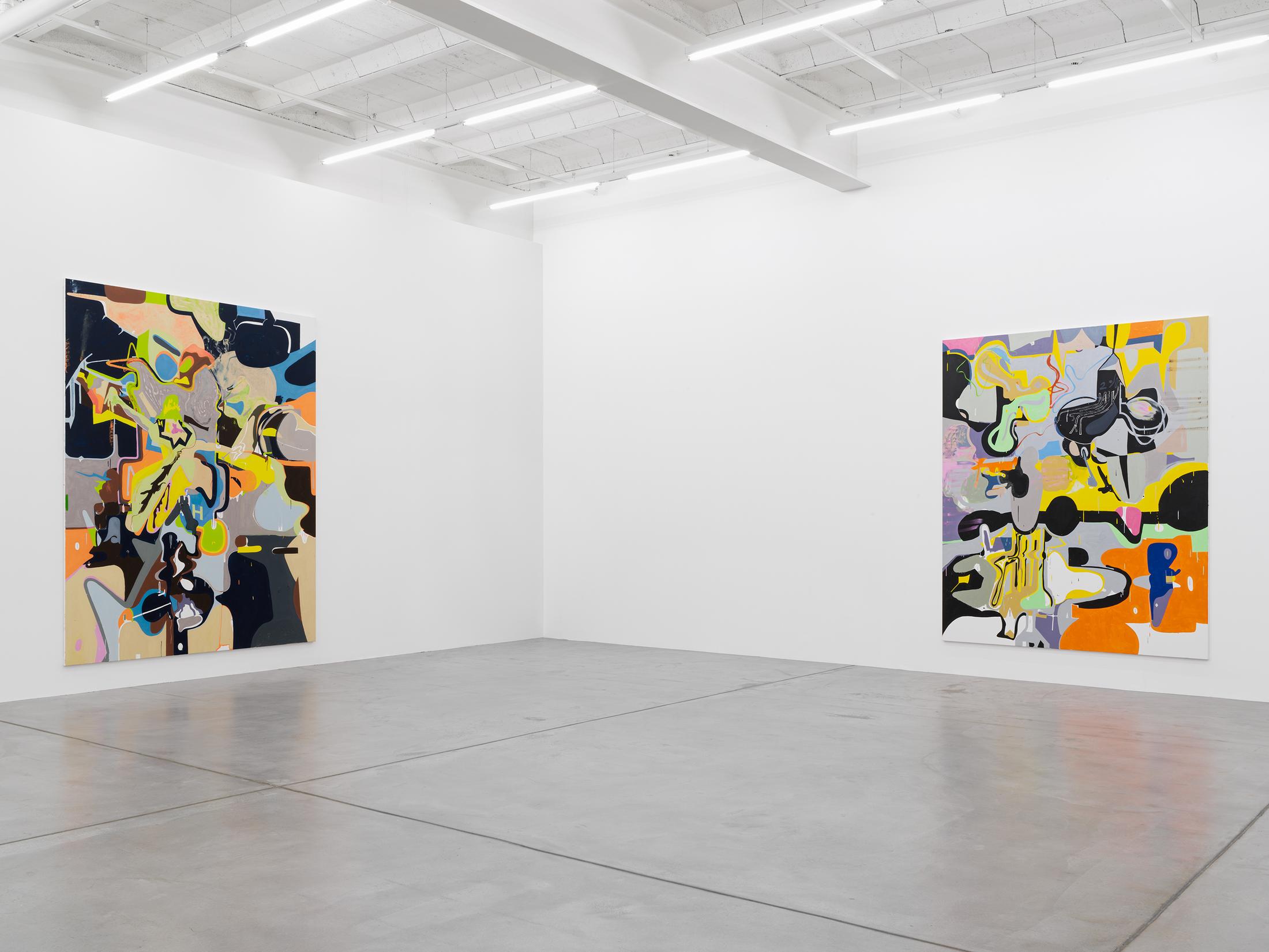 Exhibition View Michael Williams Soloshow «New Paintings» at Galerie Eva Presenhuber, Zurich, 2019 / Photo: Stefan Altenburger / © Michael Williams / Courtesy: the artist and Galerie Eva Presenhuber, Zurich / New York