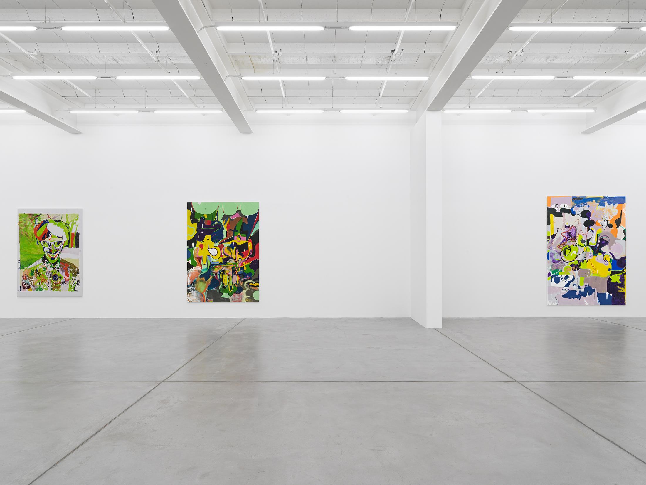 Exhibition View Michael Williams Soloshow «New Paintings» at Galerie Eva Presenhuber, Zurich, 2019 / Photo: Stefan Altenburger / © Michael Williams / Courtesy: the artist and Galerie Eva Presenhuber, Zurich / New York