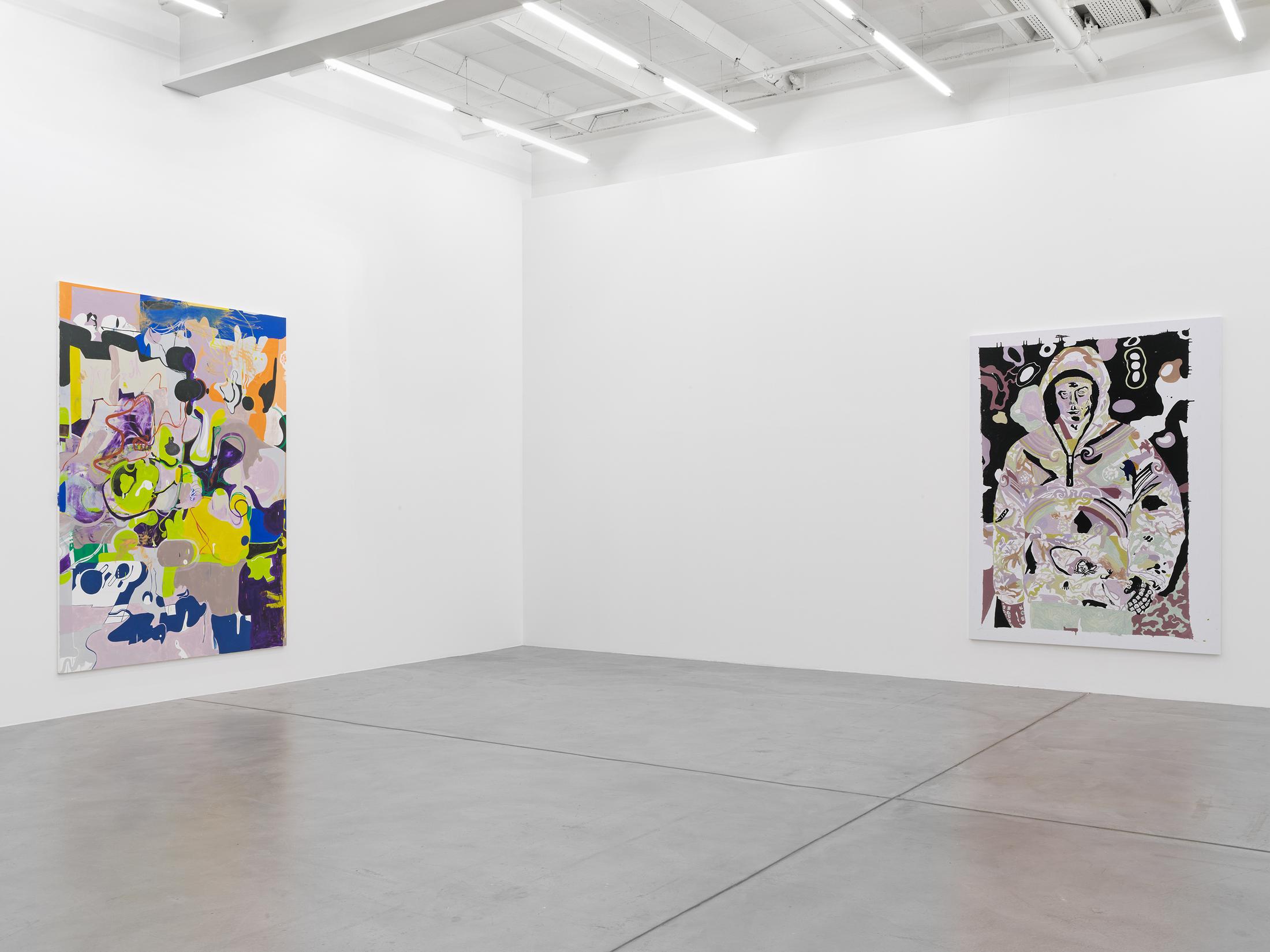 Exhibition View Michael Williams Soloshow «New Paintings» at Galerie Eva Presenhuber, Zurich, 2019 / Photo: Stefan Altenburger / © Michael Williams / Courtesy: the artist and Galerie Eva Presenhuber, Zurich / New York