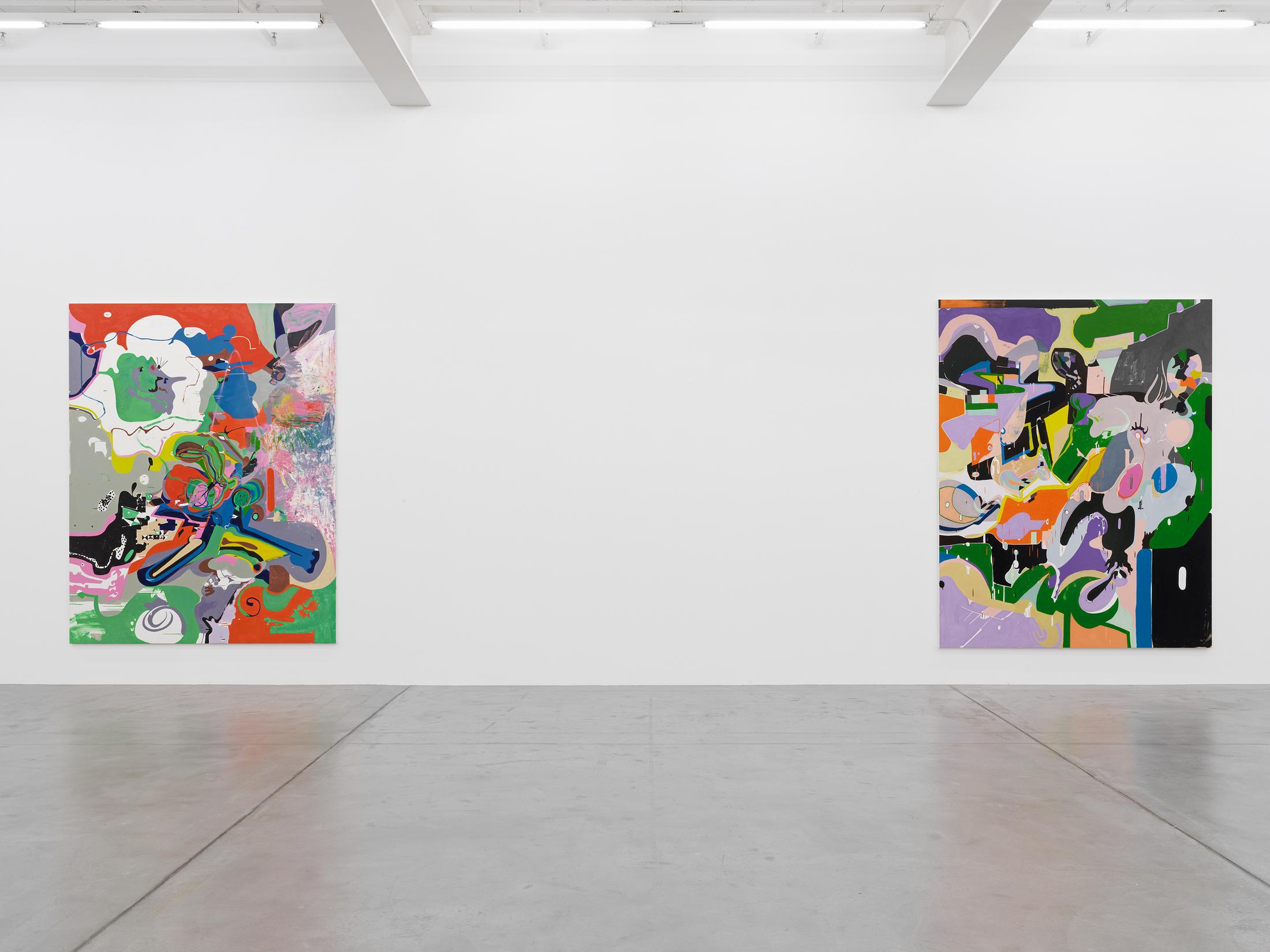 Exhibition View Michael Williams Soloshow «New Paintings» at Galerie Eva Presenhuber, Zurich, 2019 / Photo: Stefan Altenburger / © Michael Williams / Courtesy: the artist and Galerie Eva Presenhuber, Zurich / New York
