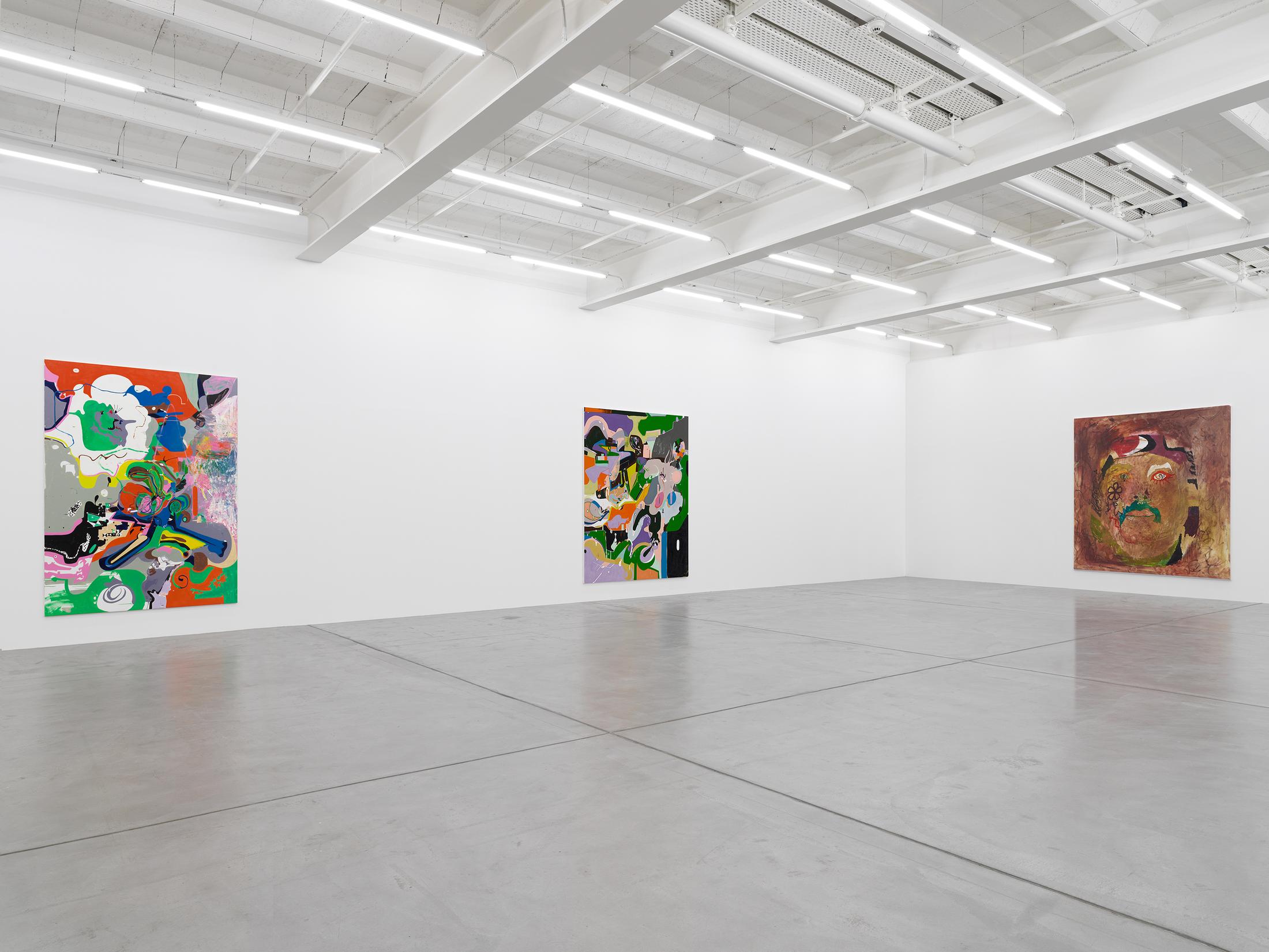Exhibition View Michael Williams Soloshow «New Paintings» at Galerie Eva Presenhuber, Zurich, 2019 / Photo: Stefan Altenburger / © Michael Williams / Courtesy: the artist and Galerie Eva Presenhuber, Zurich / New York