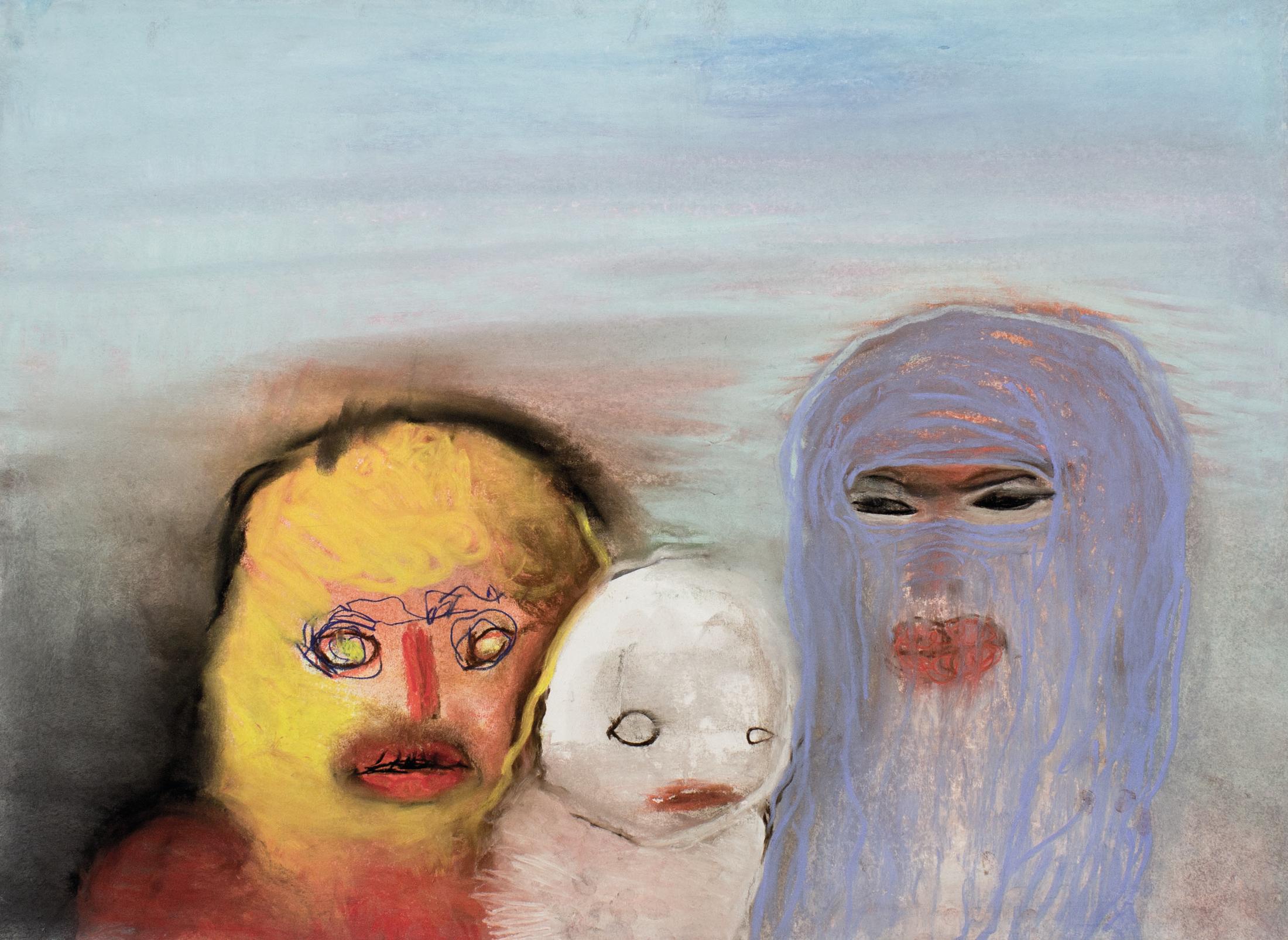 Miriam Cahn «liebenmüssen, 30.05.2017, 2017» at Kunstmuseum Bern, Bern / Photo: Stefan Jeske / © Miriam Cahn / Courtesy: Private Collection