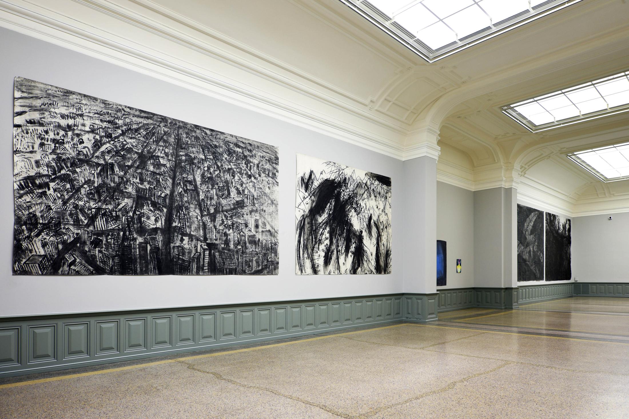 Exhibition View Miriam Cahn Soloshow «Exhibition View Miriam Cahn Soloshow «I AS HUMAN» at Kunstmuseum Bern, Bern / Courtesy: the artist / © Kunstmuseum Bern