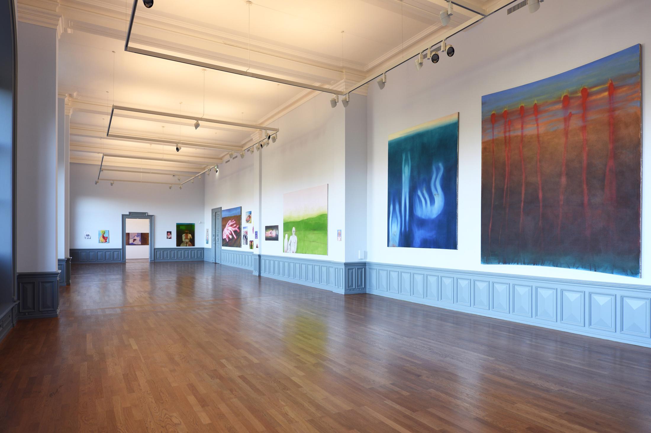 Exhibition View Miriam Cahn Soloshow «Exhibition View Miriam Cahn Soloshow «I AS HUMAN» at Kunstmuseum Bern, Bern / Courtesy: the artist / © Kunstmuseum Bern