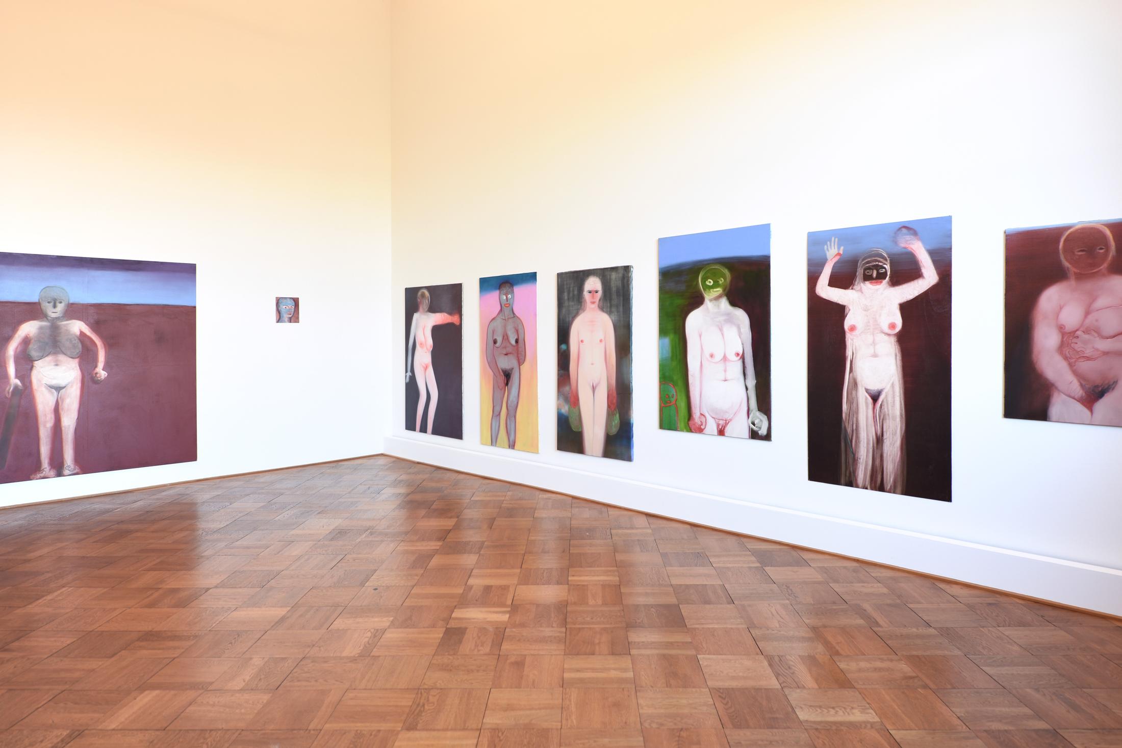 Exhibition View Miriam Cahn Soloshow «Exhibition View Miriam Cahn Soloshow «I AS HUMAN» at Kunstmuseum Bern, Bern / Courtesy: the artist / © Kunstmuseum Bern