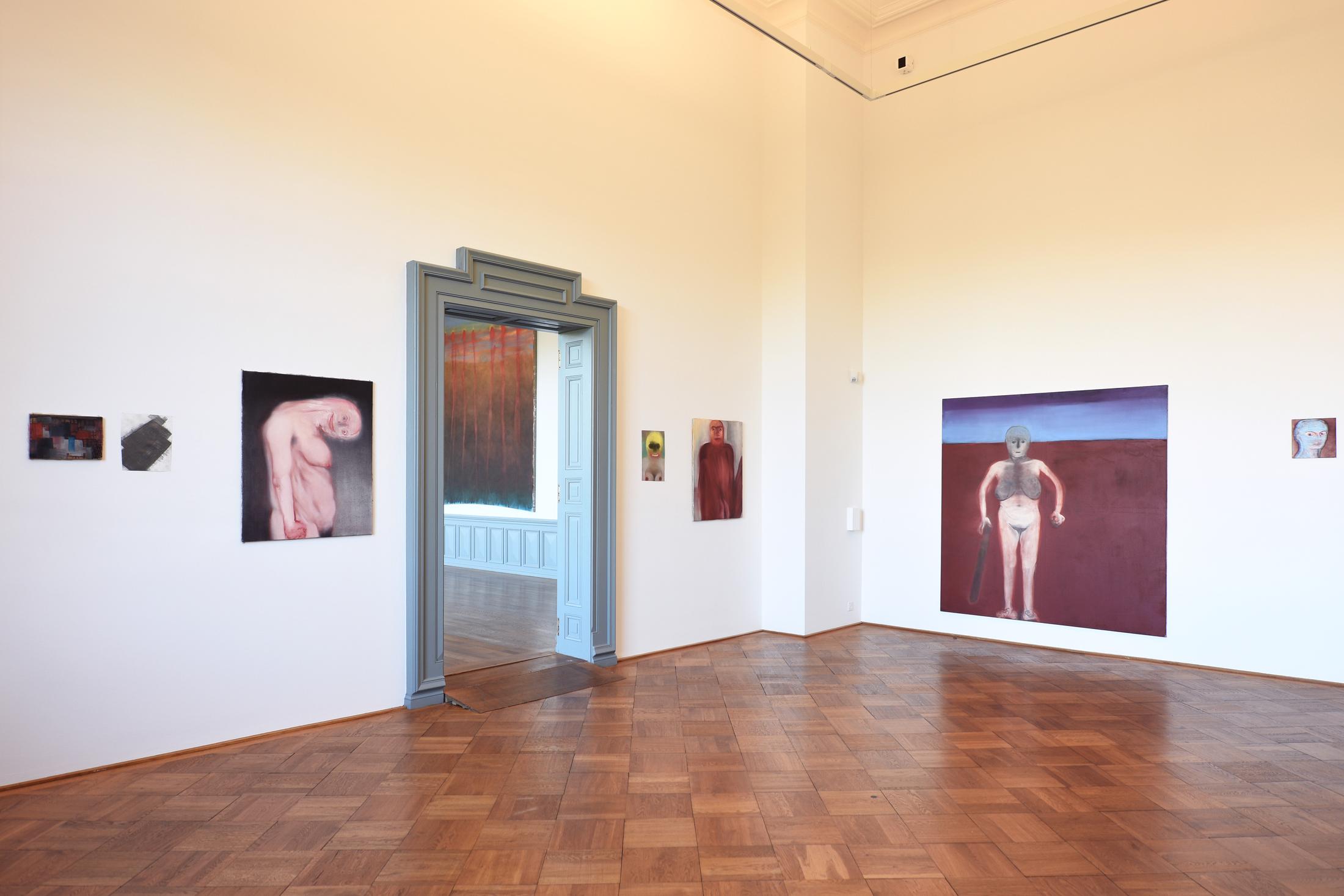 Exhibition View Miriam Cahn Soloshow «Exhibition View Miriam Cahn Soloshow «I AS HUMAN» at Kunstmuseum Bern, Bern / Courtesy: the artist / © Kunstmuseum Bern