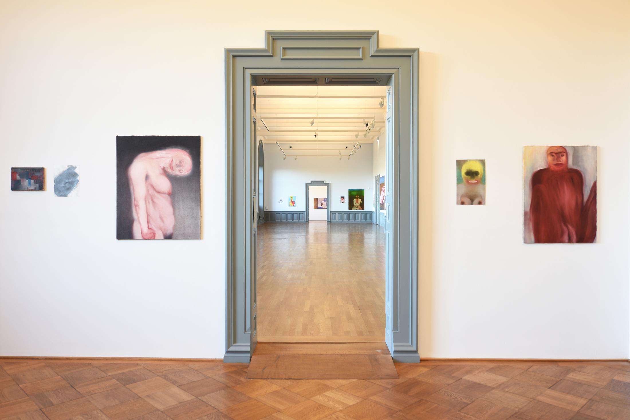 Exhibition View Miriam Cahn Soloshow «Exhibition View Miriam Cahn Soloshow «I AS HUMAN» at Kunstmuseum Bern, Bern / Courtesy: the artist / © Kunstmuseum Bern