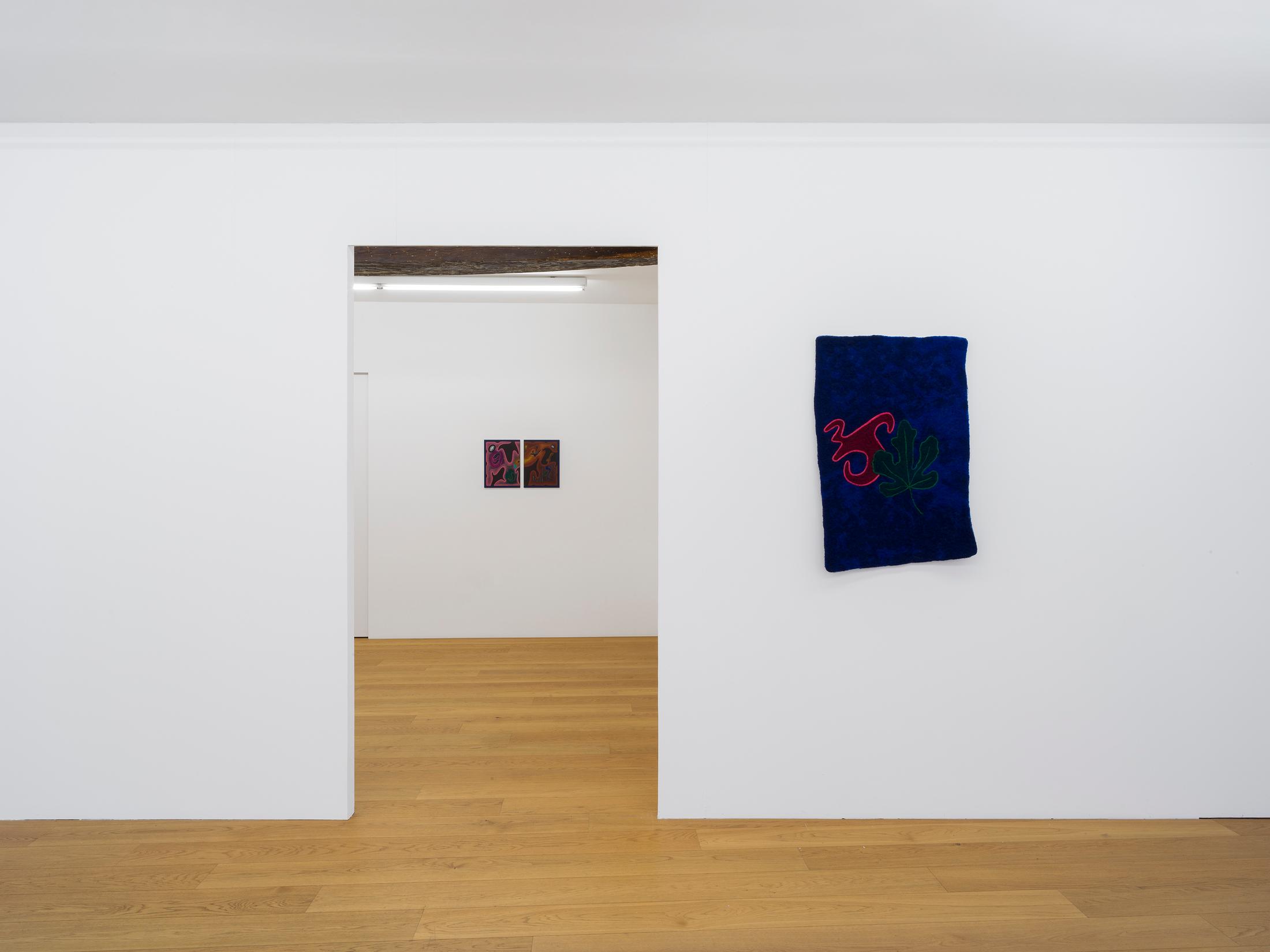 Exhibition View Miriam Visaczki Solo Show «Ot Otijot» at Kirchgasse Gallery, Steckborn, 2022 / Photo: CE / Courtesy: the artist and Kirchgasse Gallery