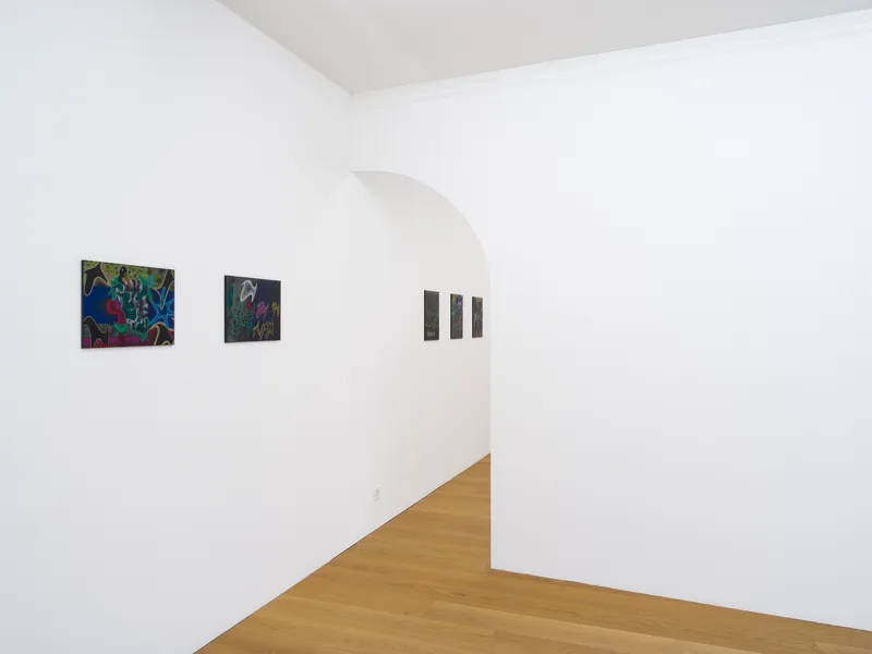 Exhibition View Miriam Visaczki Solo Show «Ot Otijot» at Kirchgasse Gallery, Steckborn, 2022 / Photo: CE / Courtesy: the artist and Kirchgasse Gallery
