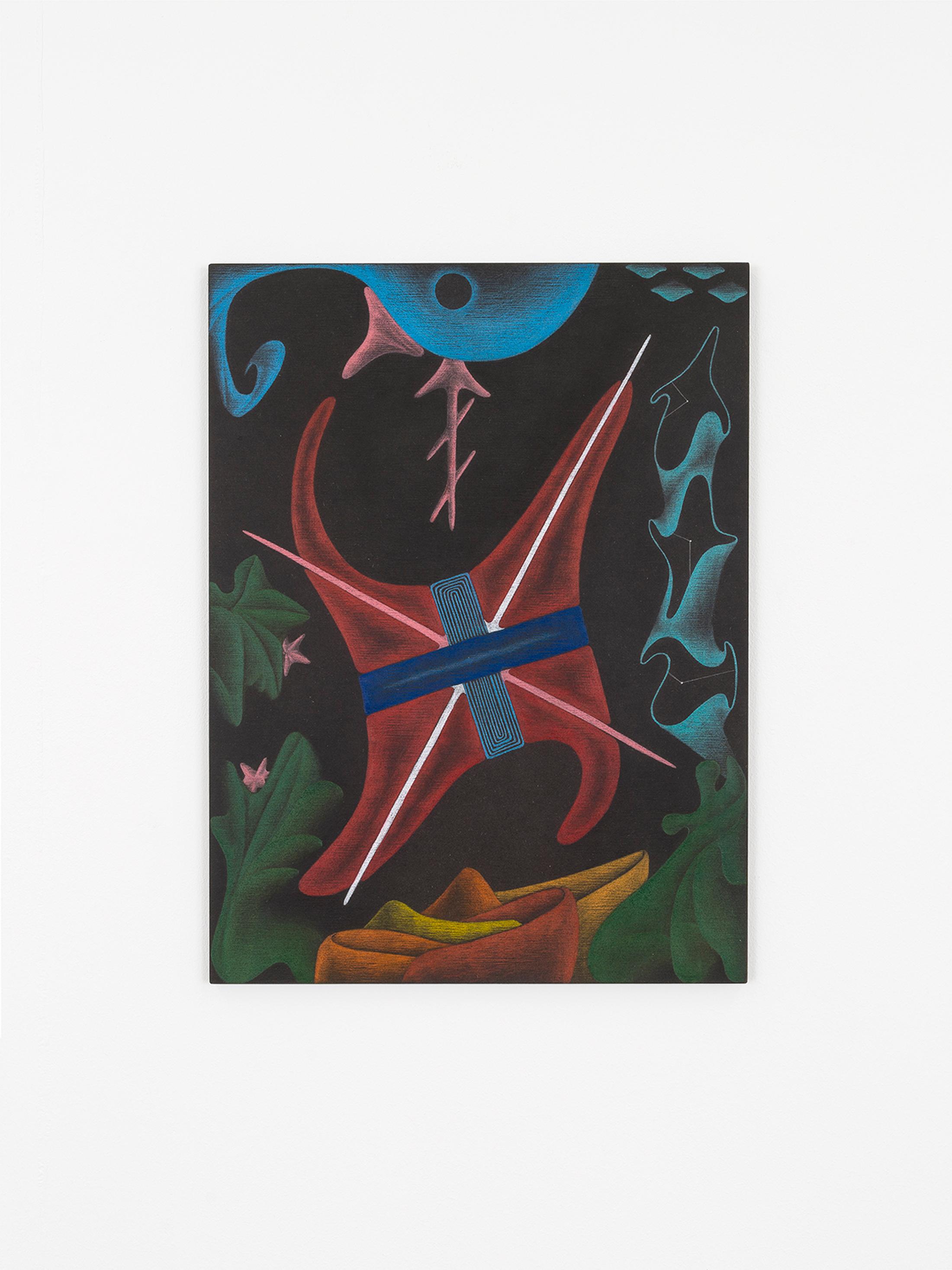 Exhibition View Miriam Visaczki Solo Show «Ot Otijot; view on Miriam Visaczki, Ohne Titel, 2021» at Kirchgasse Gallery, Steckborn, 2022 / Photo: CE / Courtesy: the artist and Kirchgasse Gallery