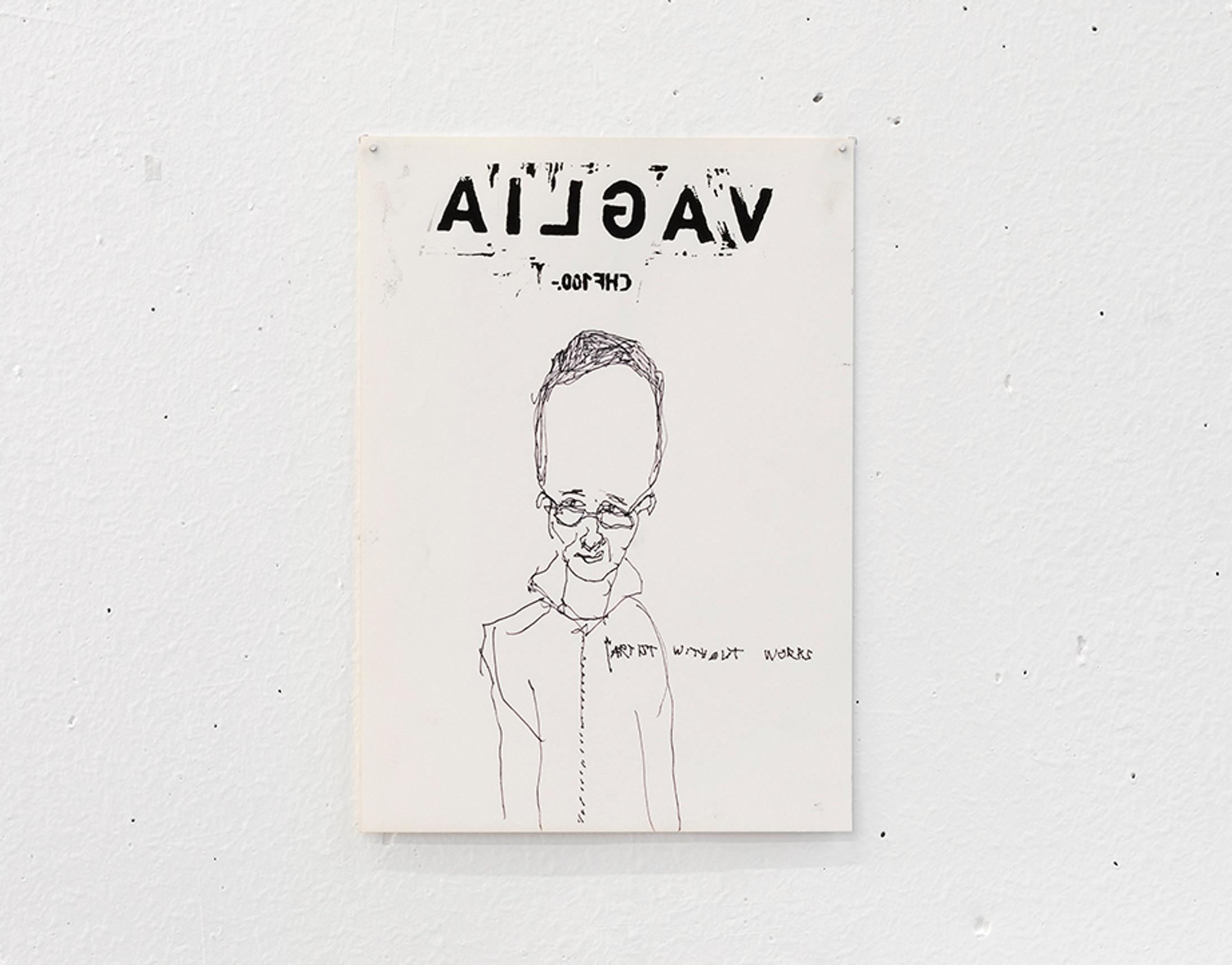 Exhibition View Mirko Baselgia Soloshow «The Stars Are Not Alone; view on Artist Without Works, 2008» at Galerie Heinzer Reszler, Lausanne, 2019 / Photo: © Julien Gremaud / Courtesy: the artist and Galerie Heinzer Reszler