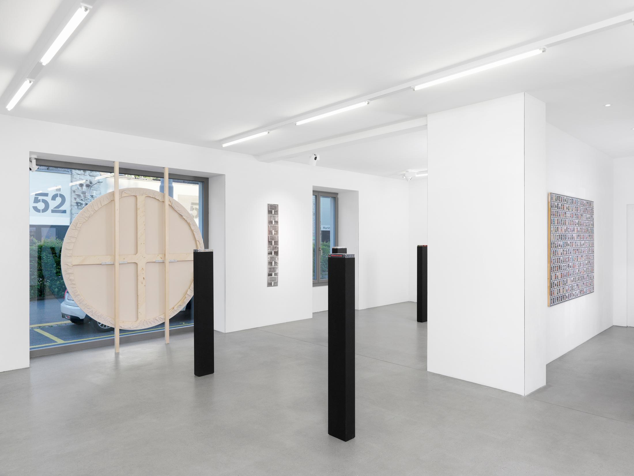 Exhibition View Mitchel Anderson «Recurrence» at Galerie Maria Bernheim, Zurich / Photo: Annik Wetter / Courtesy: the artist and Galerie Maria Bernheim