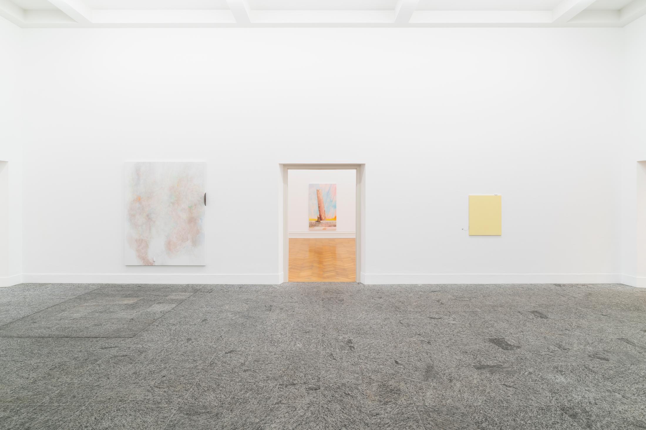 Exhibition View Monika Baer Solo Show «Am Rhein» at Kunsthalle Bern, 2021 / Photo: Gunnar Meier / Courtesy: the artist and Kunsthalle Bern